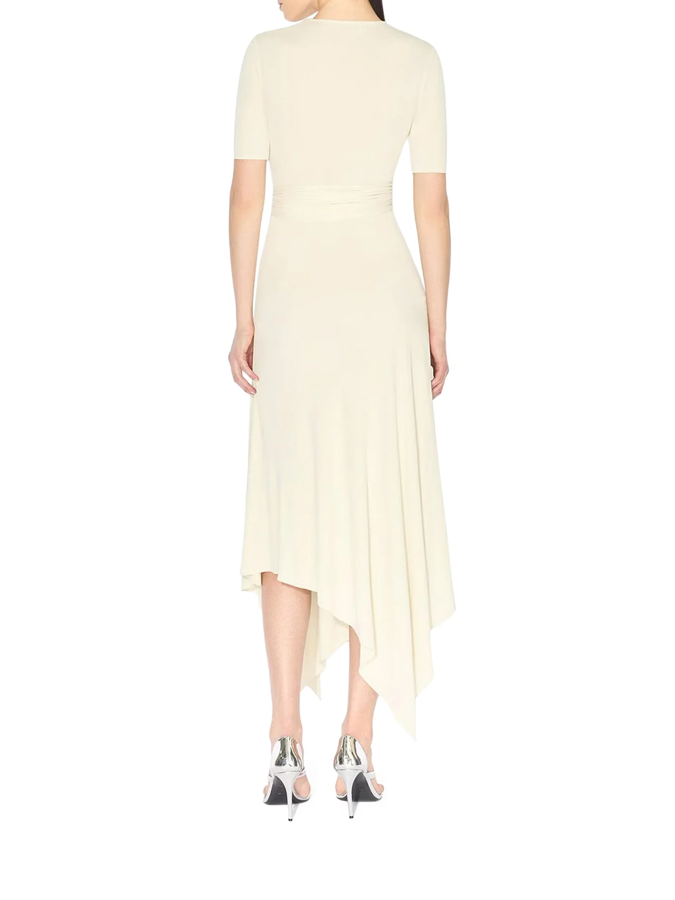 JERSEY DRESS WITH BELT - Image 3