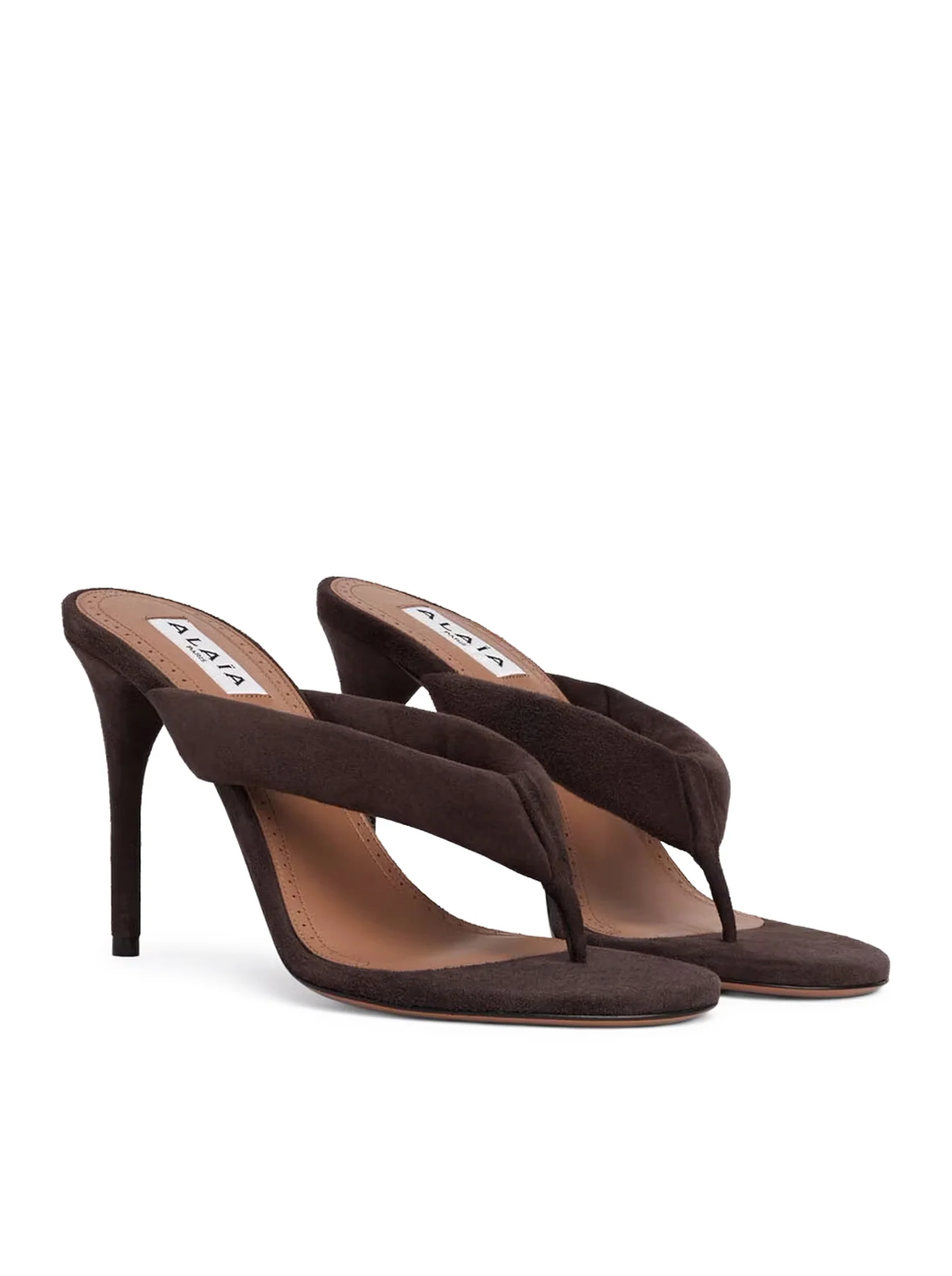 SUEDE HEEL SANDALS - Image 2