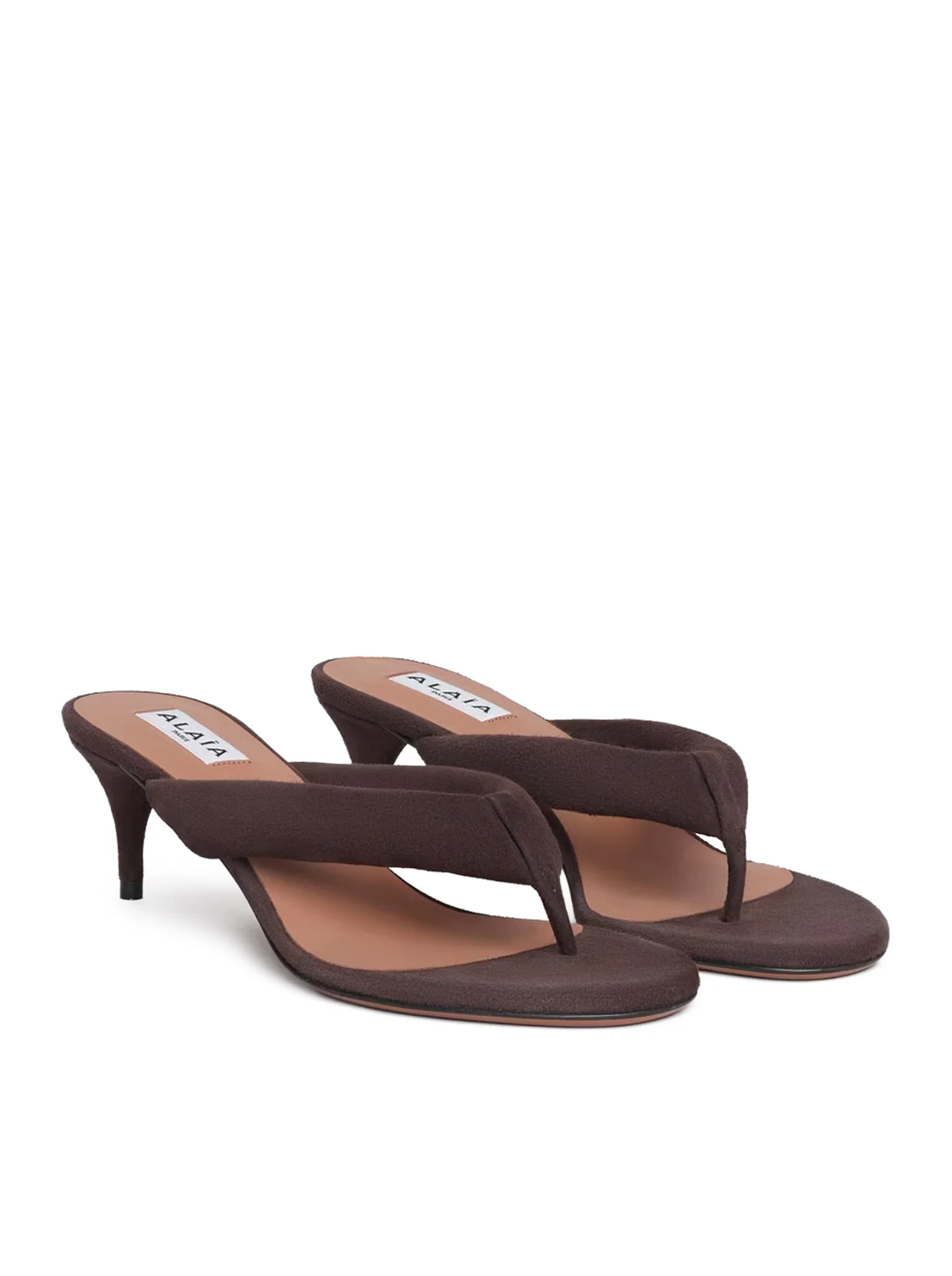 SUEDE HEEL SANDALS - Image 2