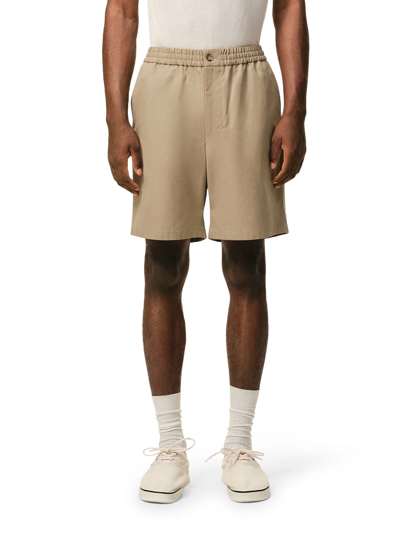 AMI DE COEUR SHORTS WITH ELASTICIZED WAIST IN COTTON - Image 2