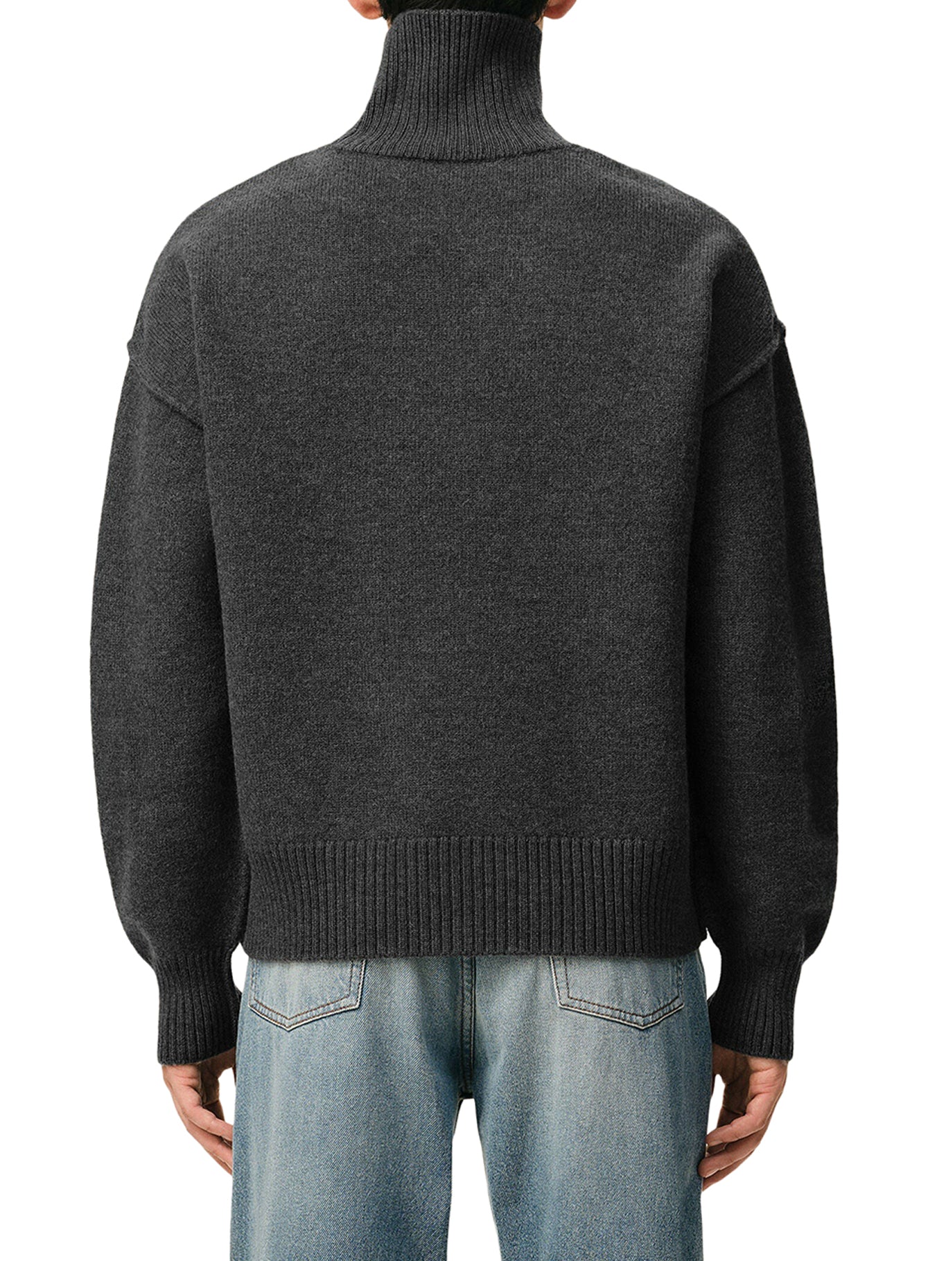 AMI DE COEUR WOOL HIGH NECK SWEATER - Image 3