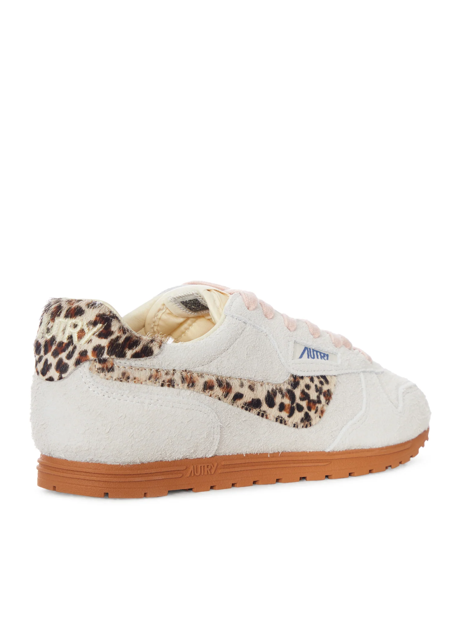WINDSPIN SNEAKERS IN SUEDE AND ANIMAL DETAILS - Image 3