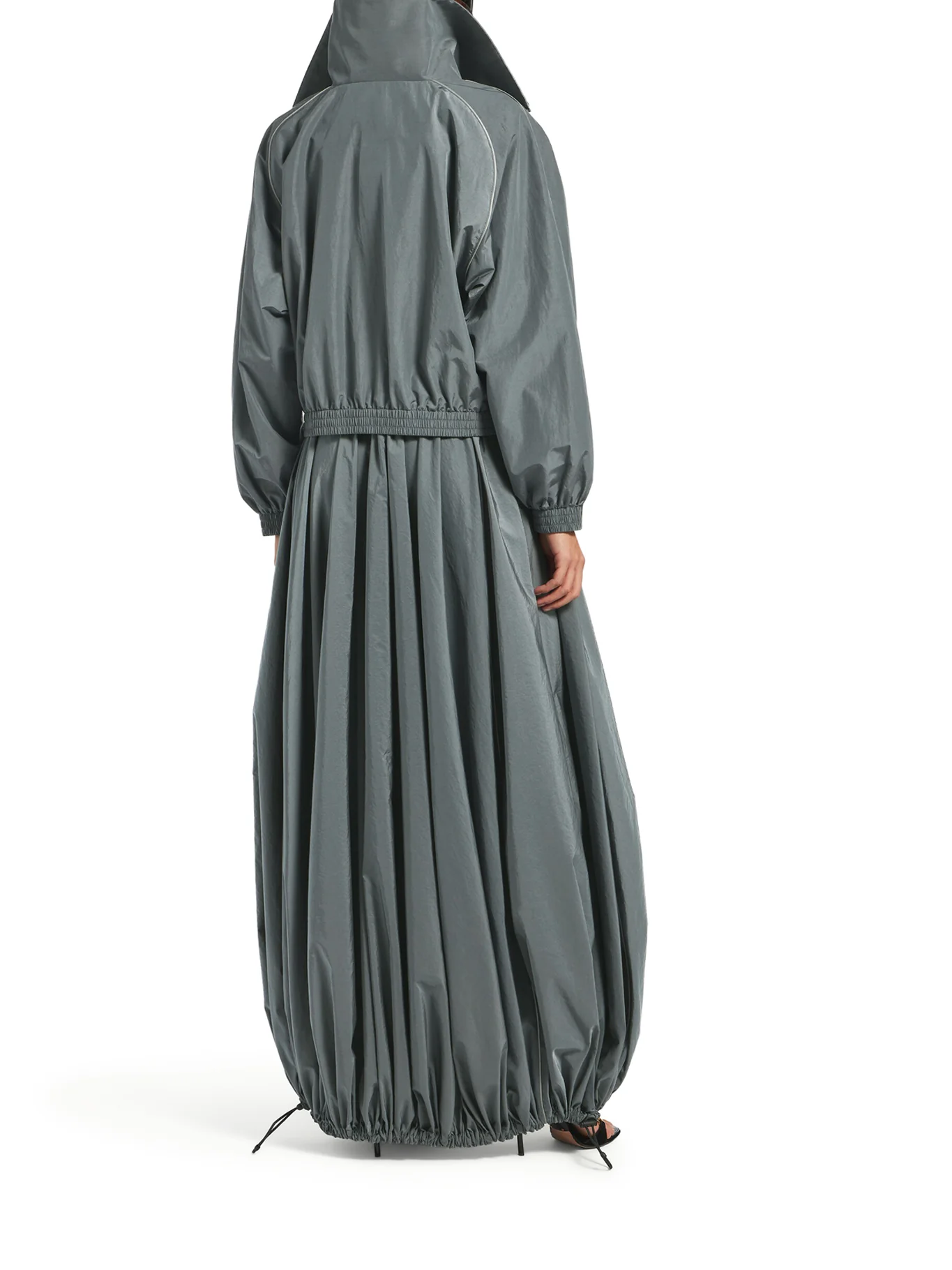 BODIES HIGH NECK JACKET IN TECHNICAL COTTON POPLIN - Image 4