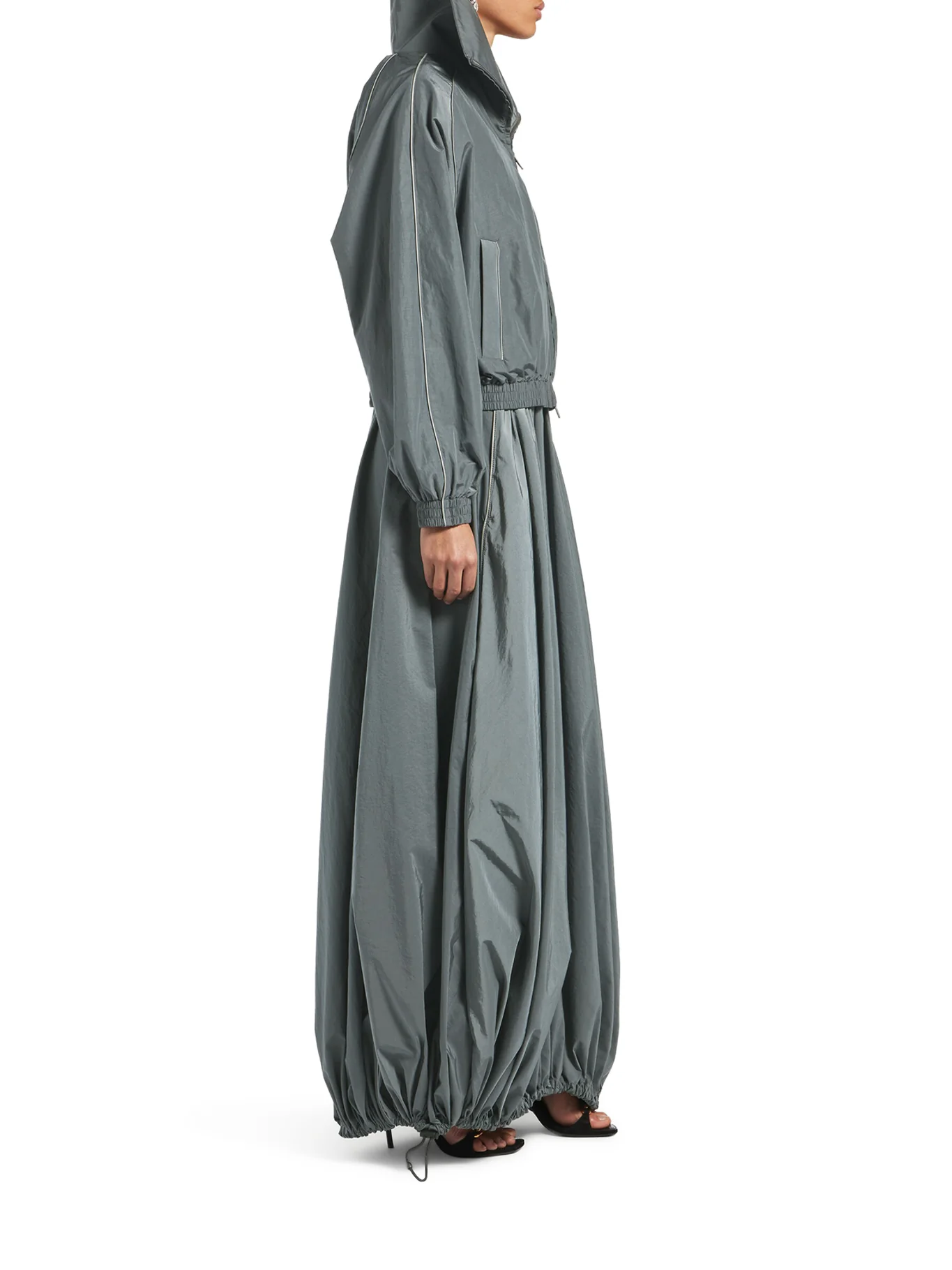 BODIES HIGH NECK JACKET IN TECHNICAL COTTON POPLIN - Image 5