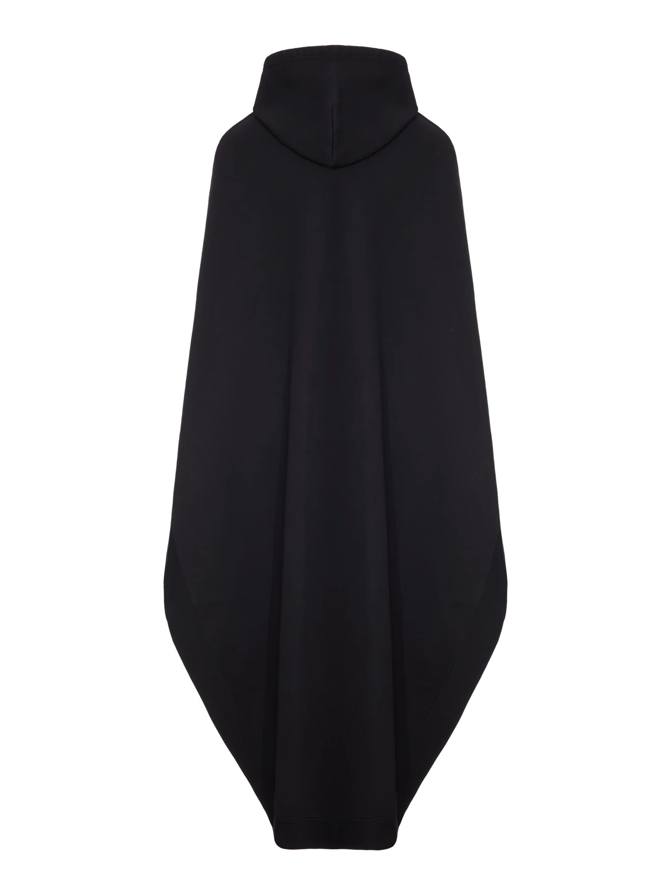 OVERSIZED ASYMMETRIC HOODED SWEATSHIRT CAPE - Image 2