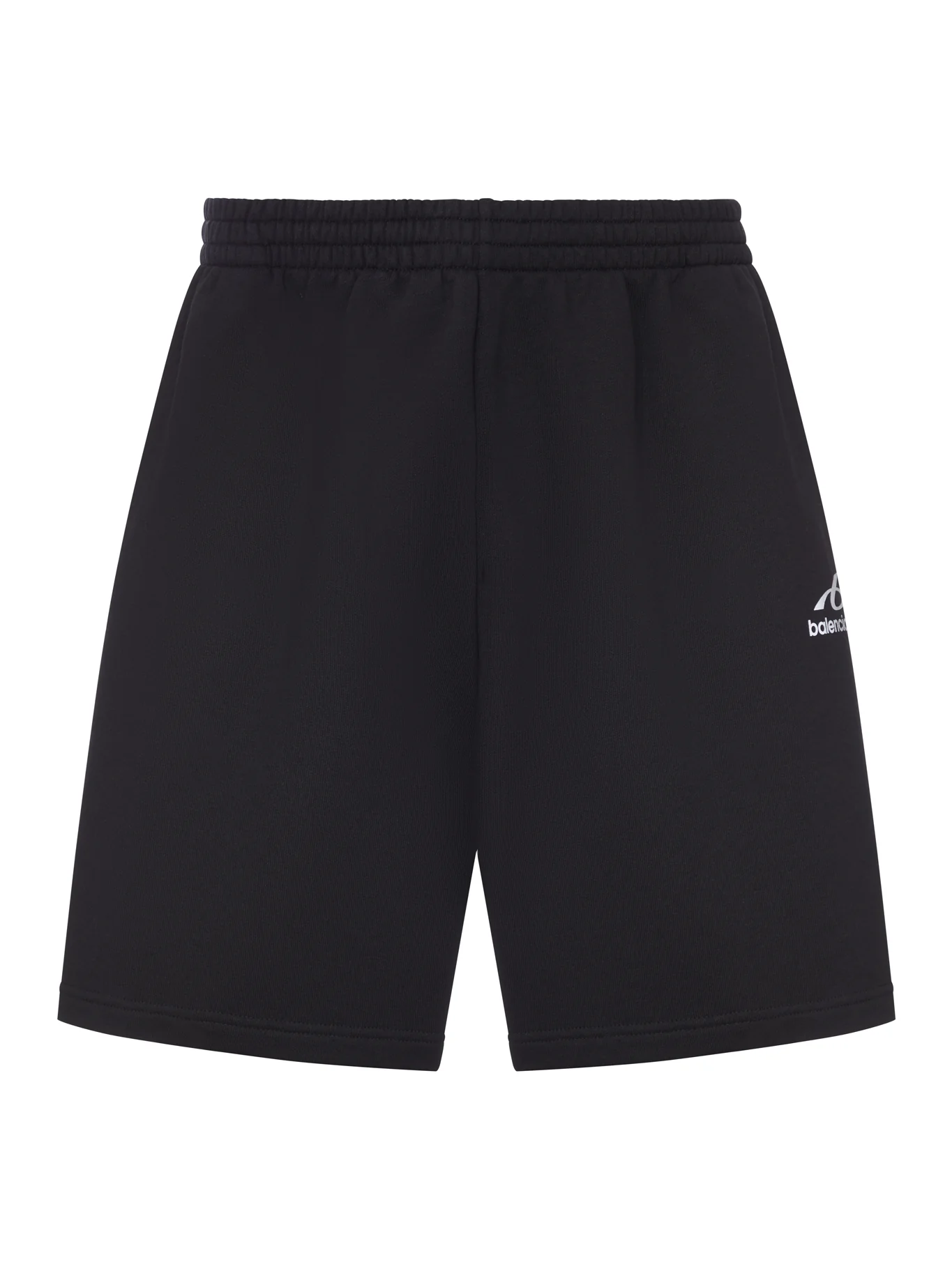 SOFT-CUT BODIES SHORTS IN BLACK DRY FLEECE