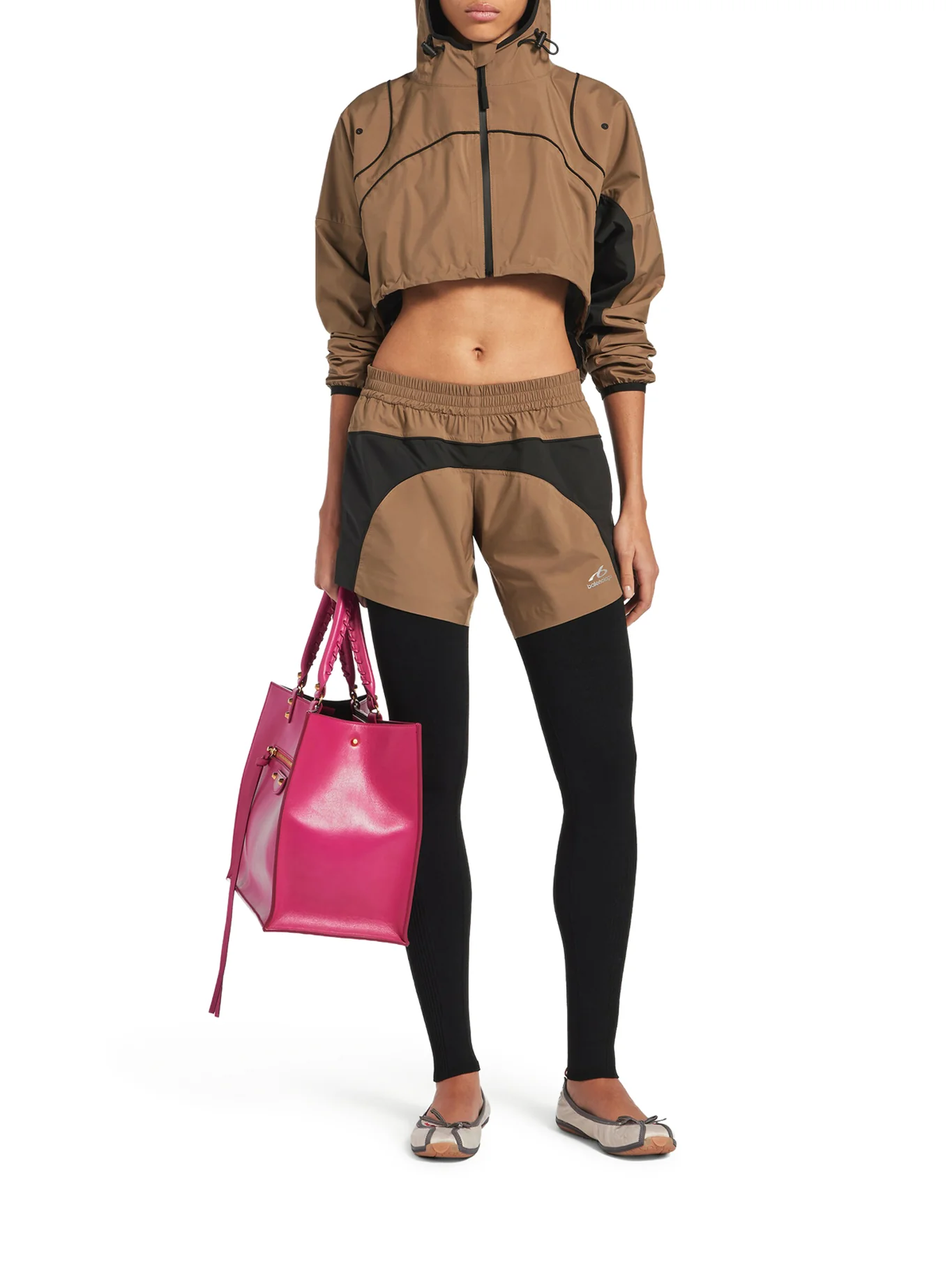 TECHWEAR SHORTS IN SOFT TECHNICAL FABRIC - Image 2