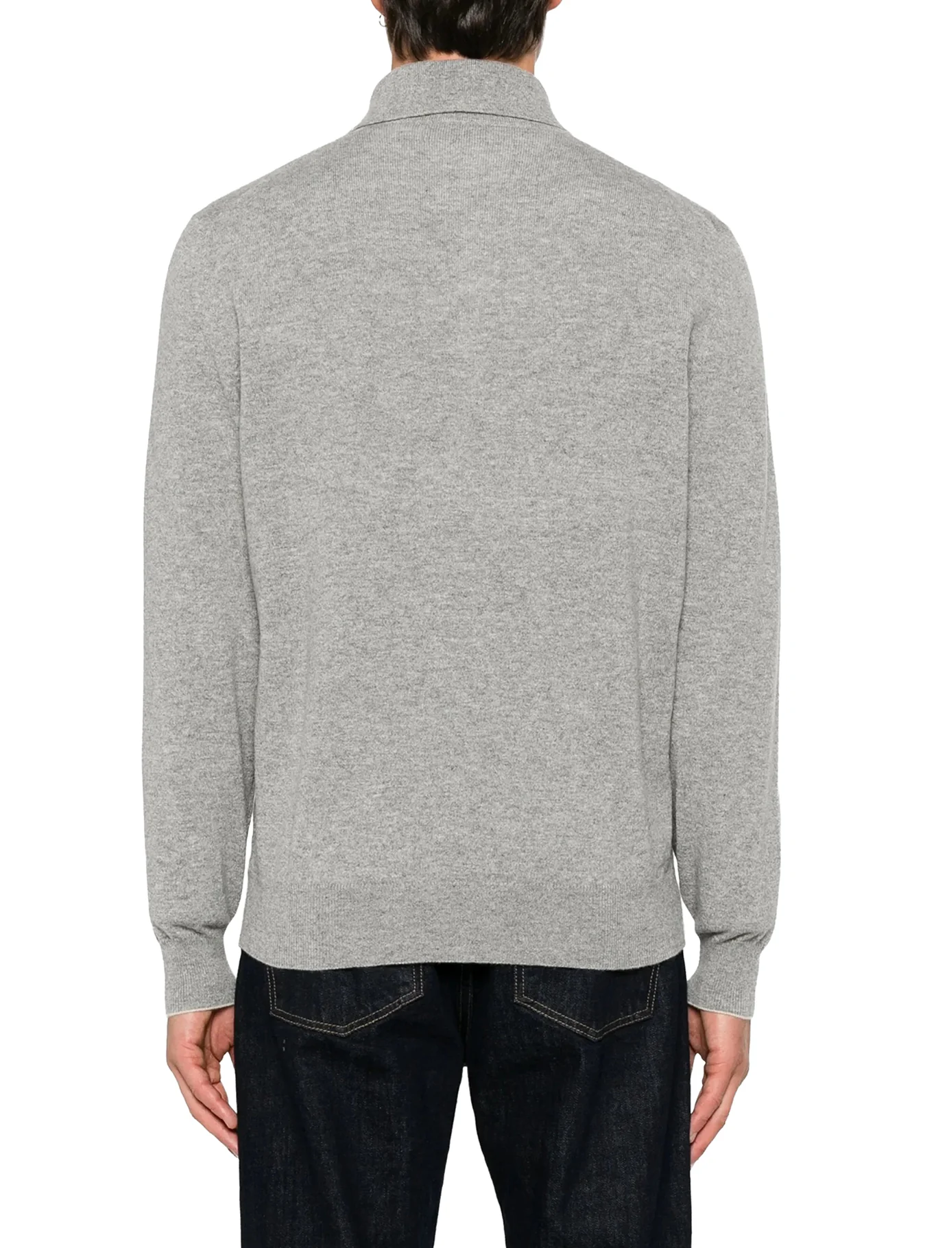 CASHMERE POLO STYLE SWEATER - Image 4