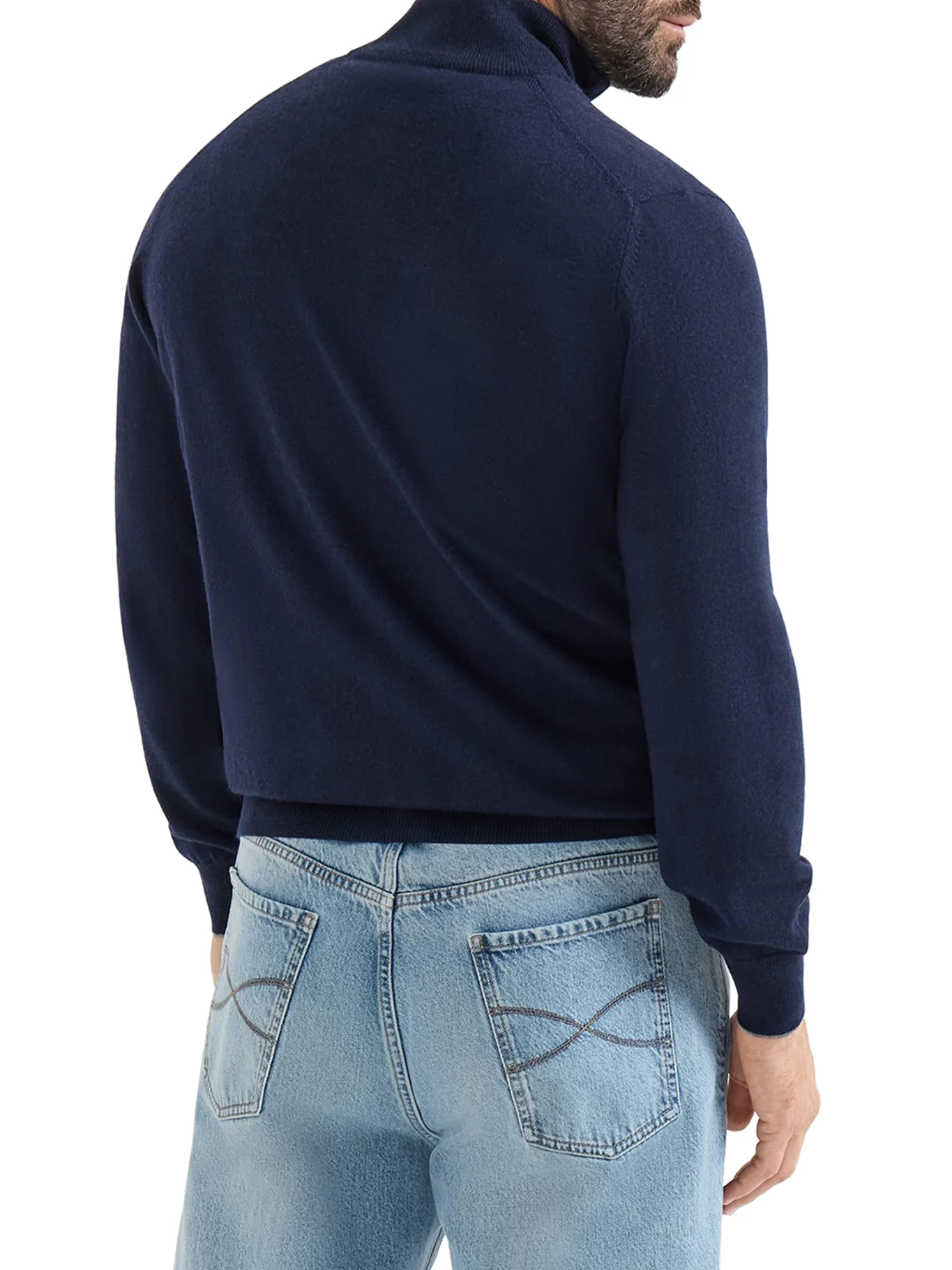 CASHMERE ZIP-UP CARDIGAN - Image 4