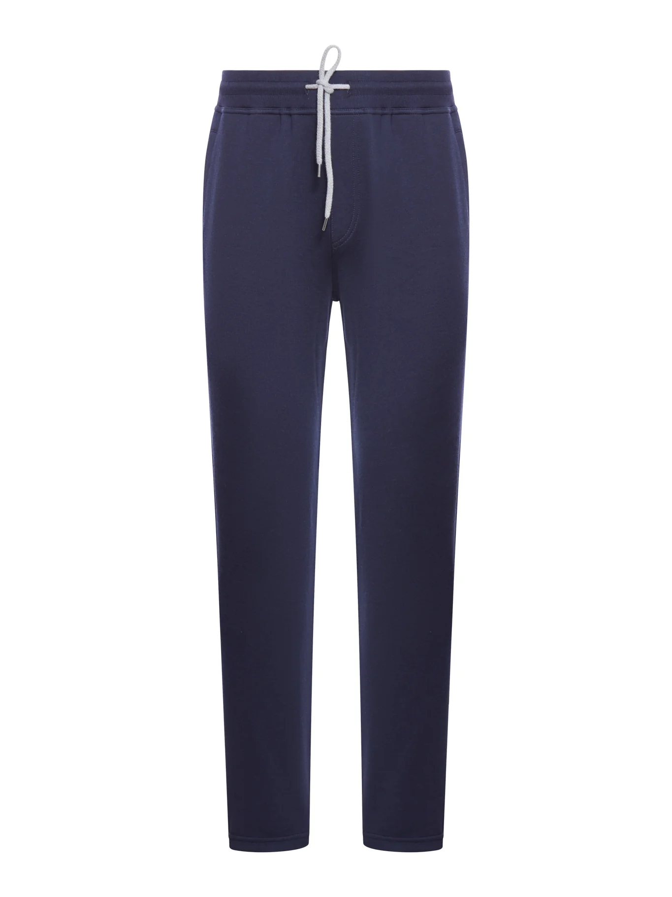 DOUBLE-BAND COTTON, CASHMERE AND SILK SWEATPANTS