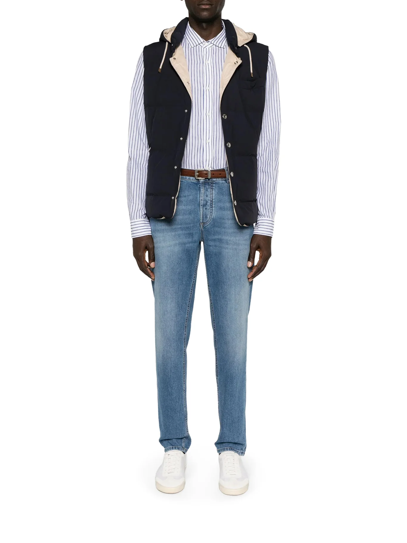 LIGHT WASH DENIM JEANS - Image 2