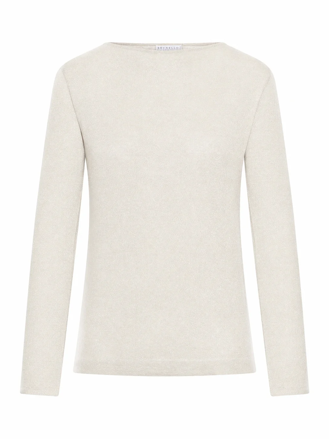 LIGHTWEIGHT CASHMERE AND SILK SPARKLING SWEATER