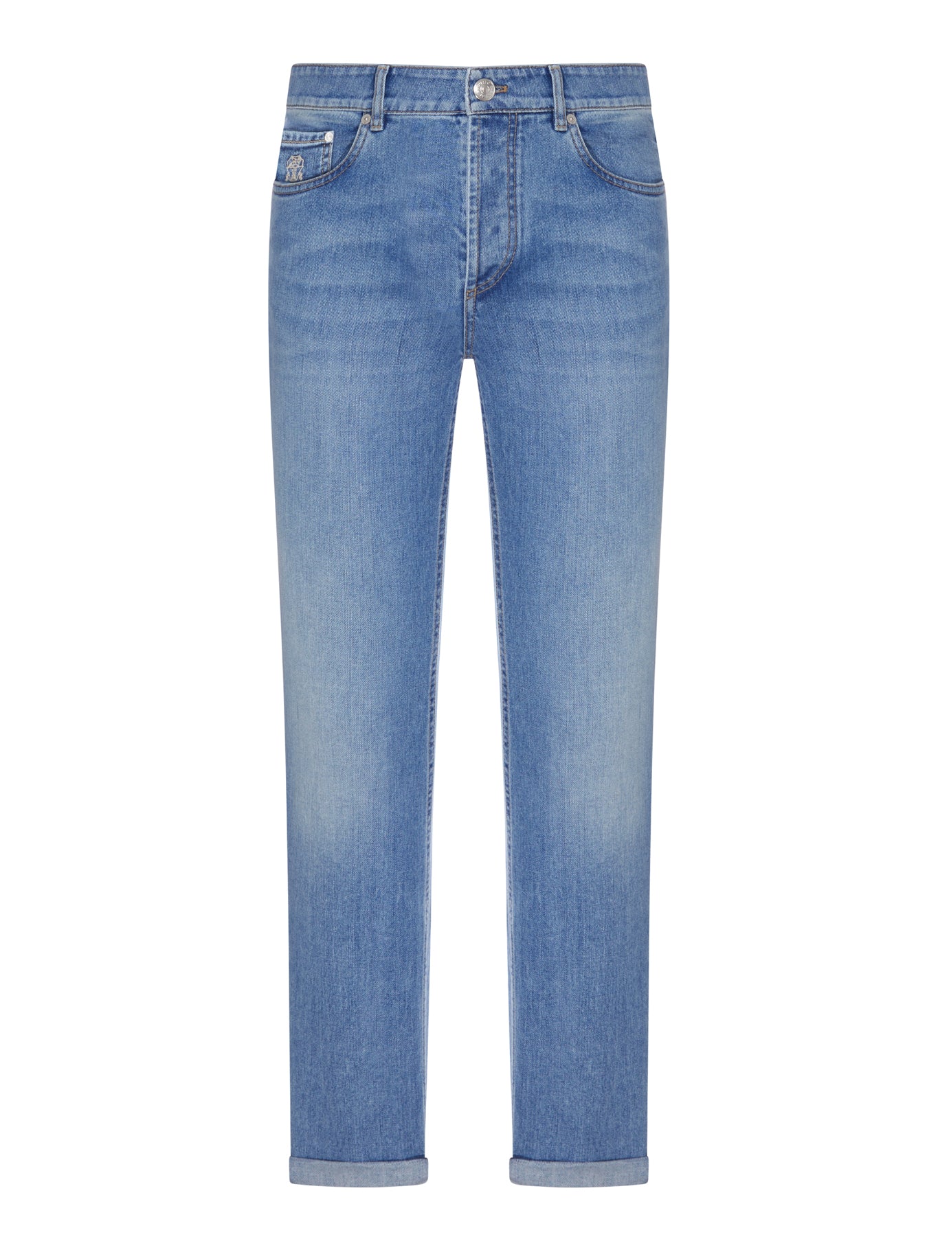 MEDIUM WASH DENIM JEANS
