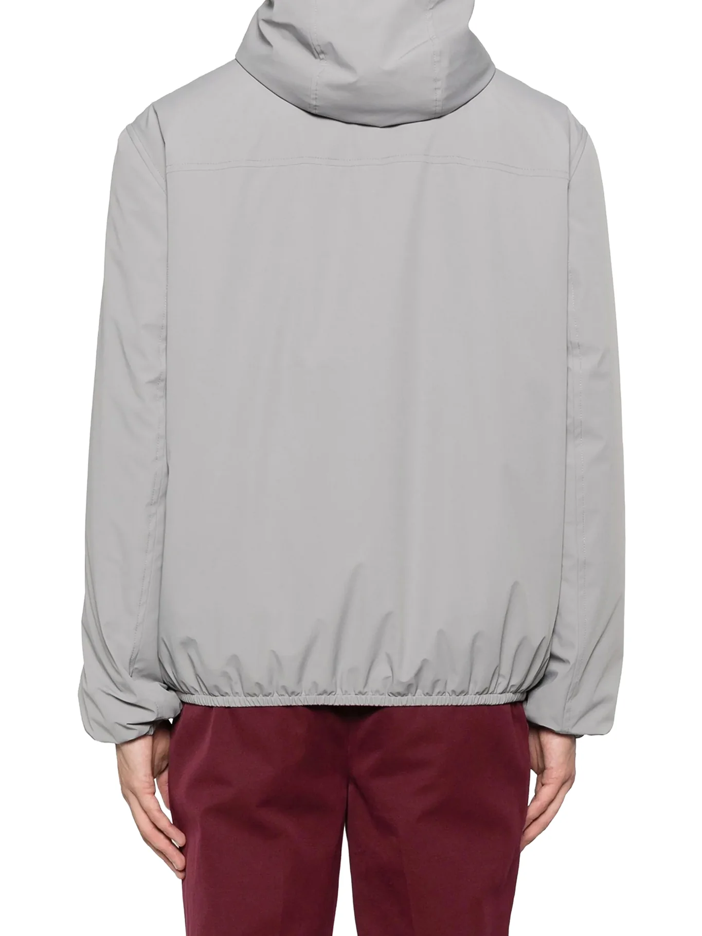 TECHNICAL FABRIC JACKET WITH HOOD - Image 4