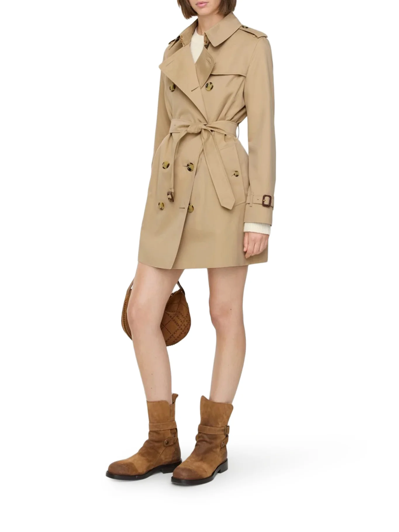 HERITAGE KENSINGTON SHORT TRENCH COAT - Image 4