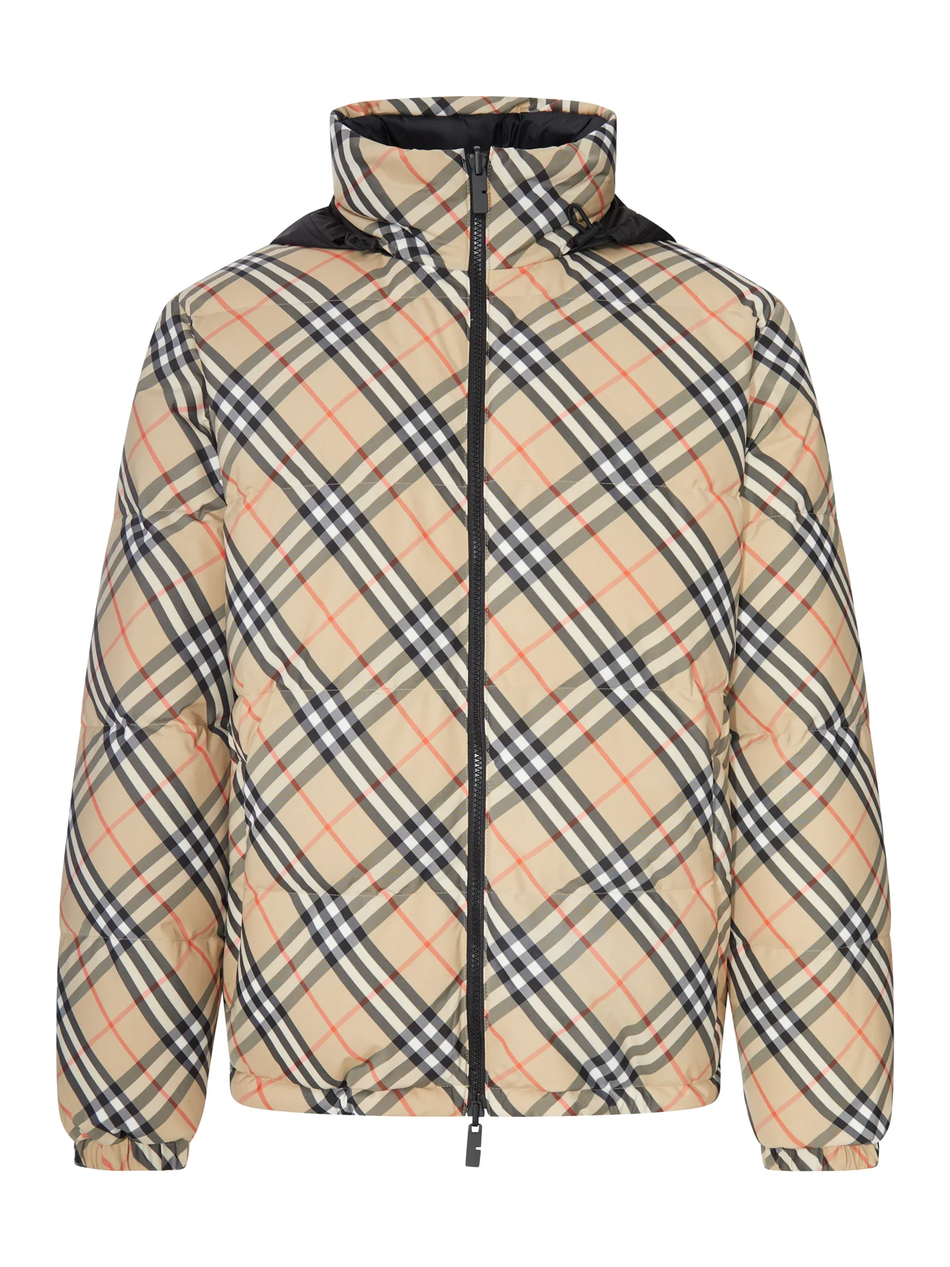 SNOWDON CHECK REVERSIBLE DOWN JACKET