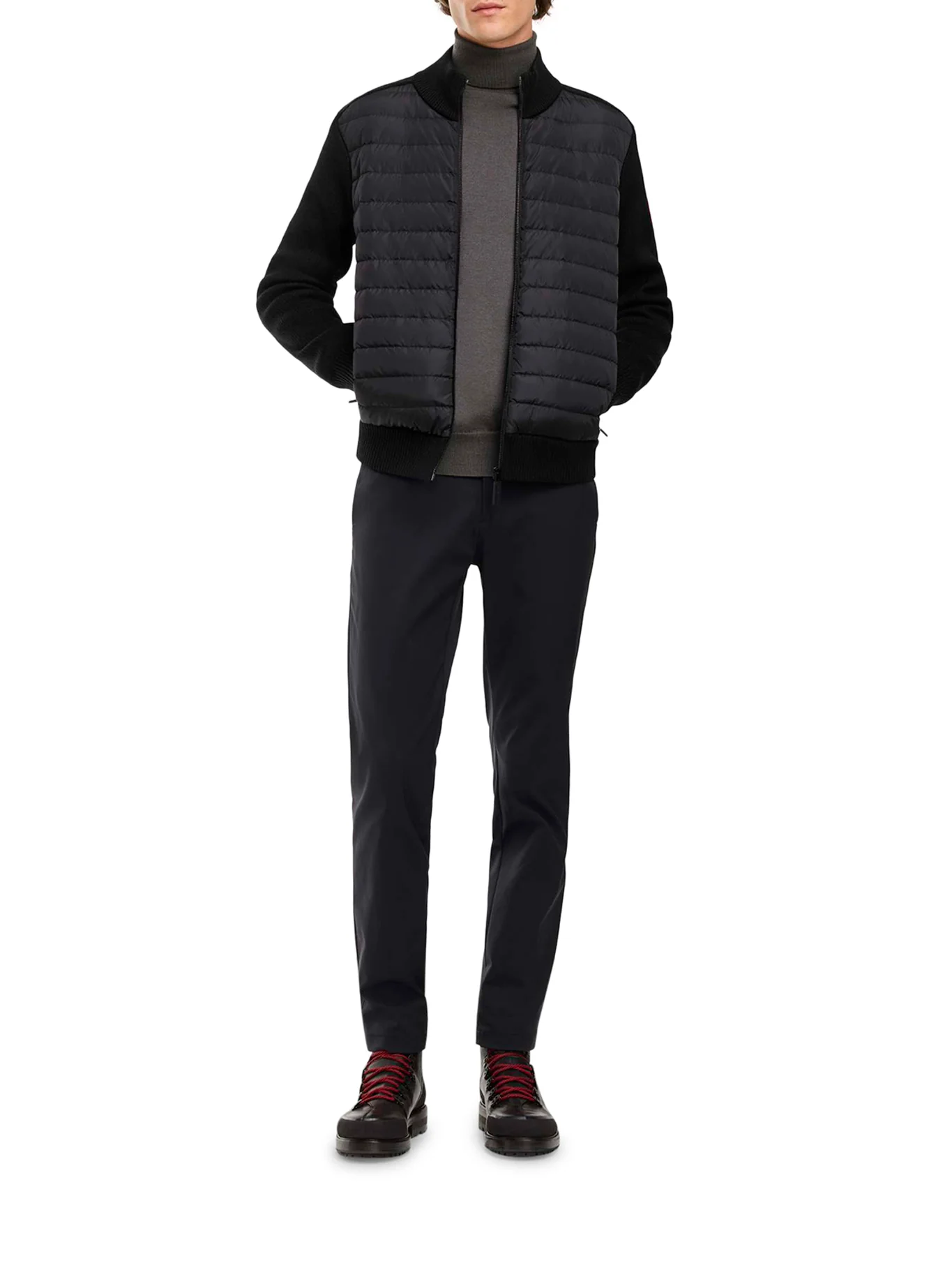 HYBRIDGE KNIT JACKET - Image 2