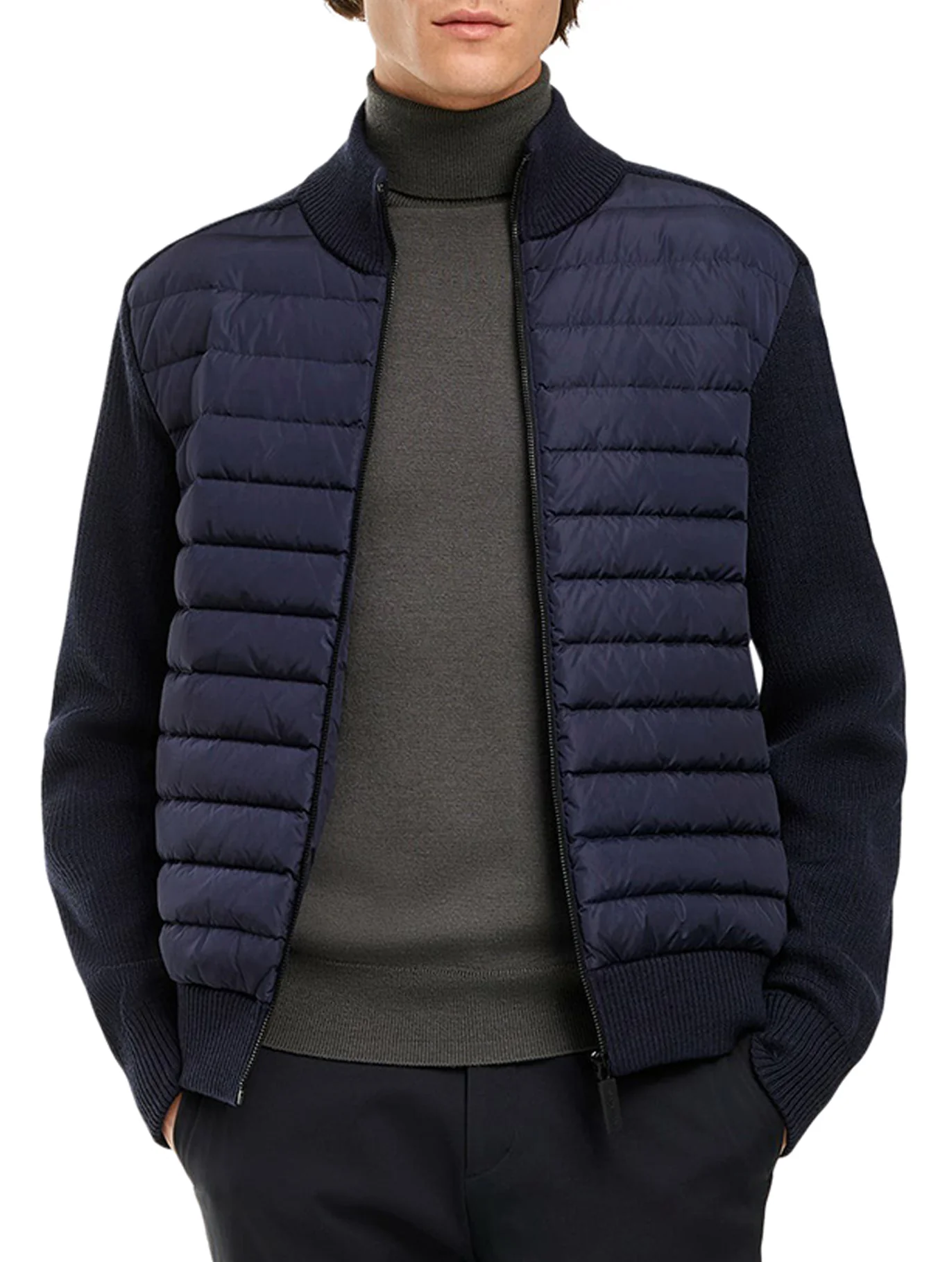 HYBRIDGE KNIT JACKET - Image 2