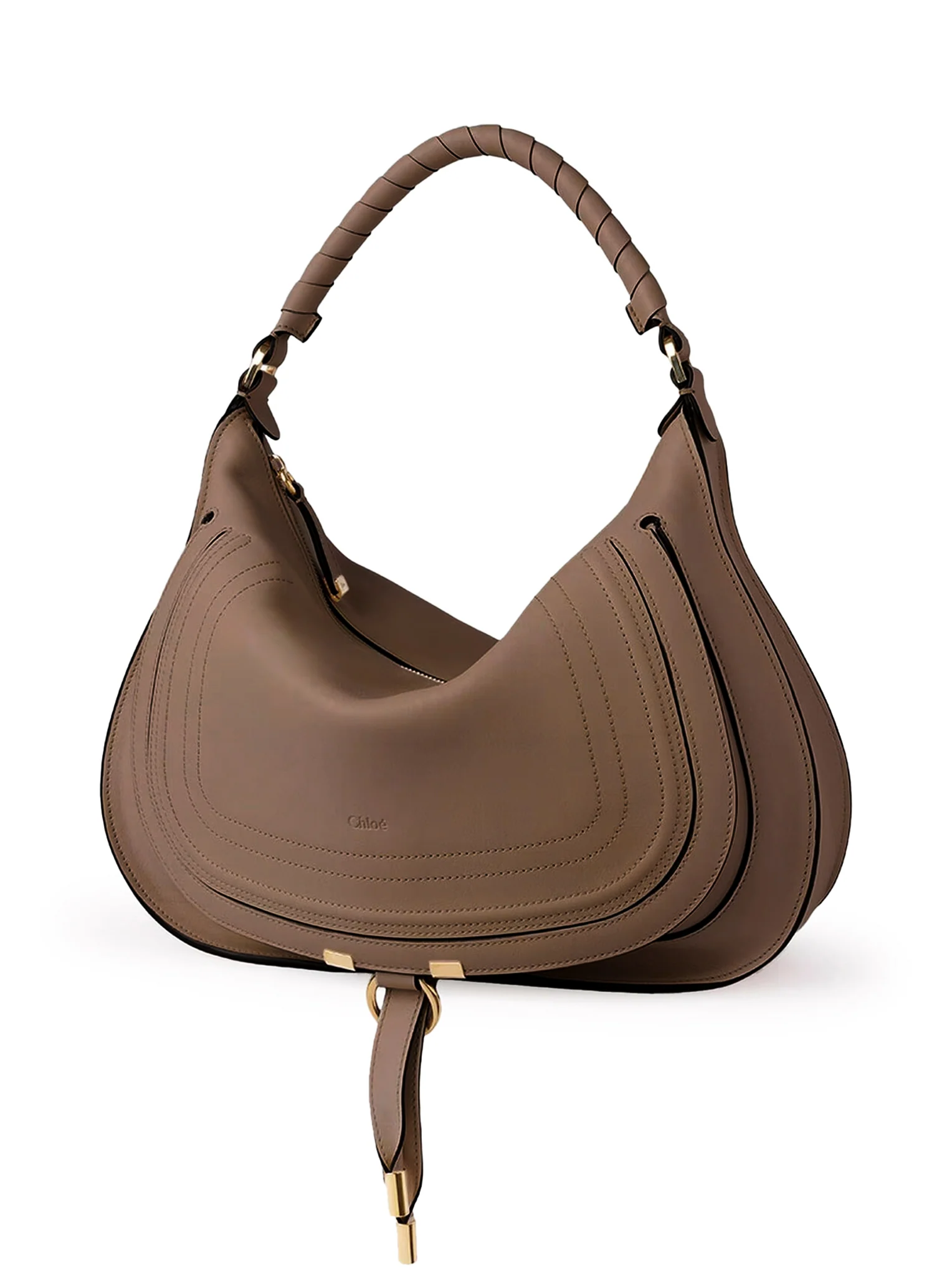 MARCIE SOFT LEATHER SHOULDER BAG - Image 4