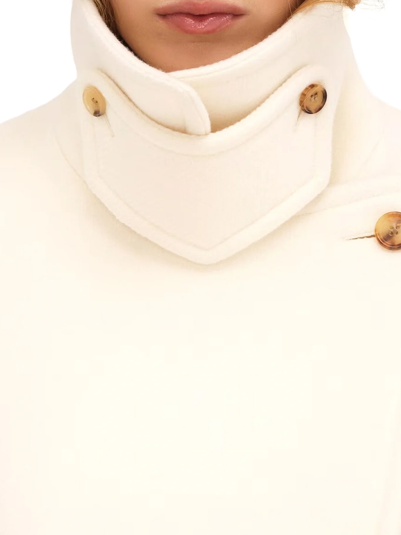 OVERSIZED SHORT WOOL COAT - Image 5