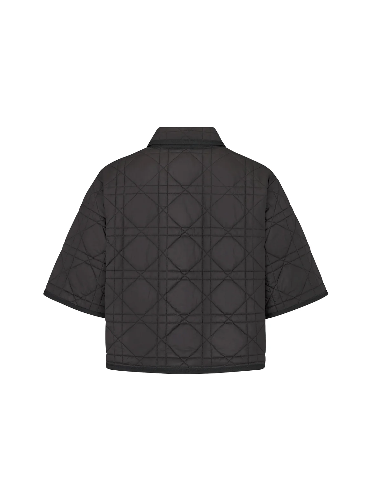 BLOUSE WITH SHORT SLEEVES MACROCANNAGE - Image 6
