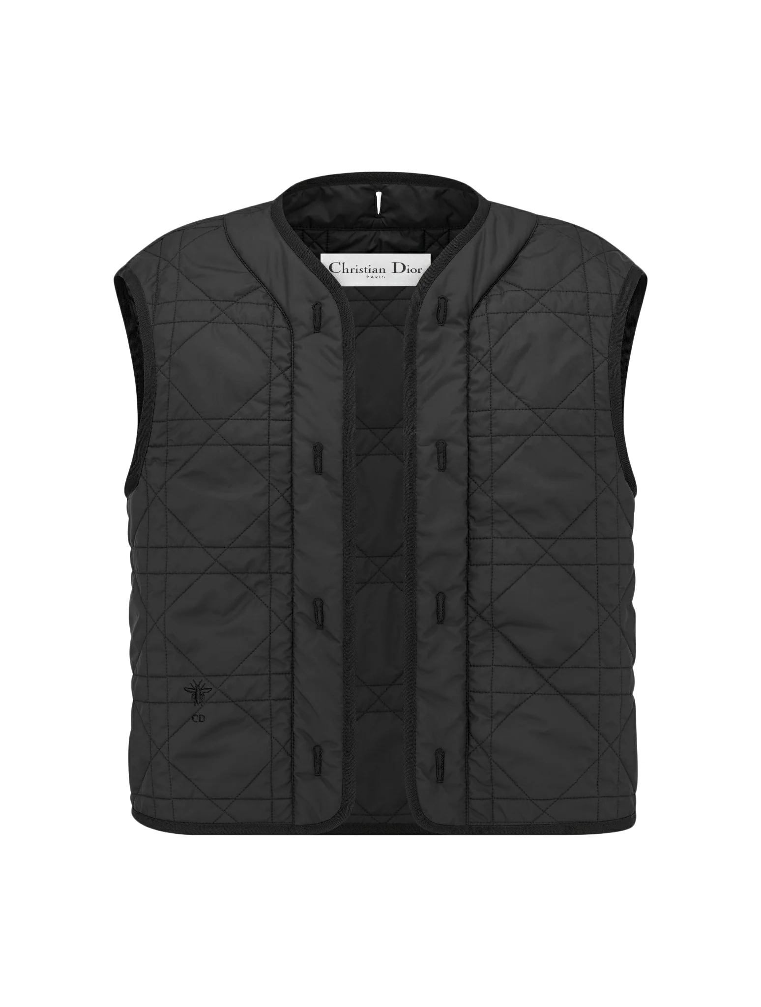 Bomber jacket with removable Macrocannage vest - Image 3
