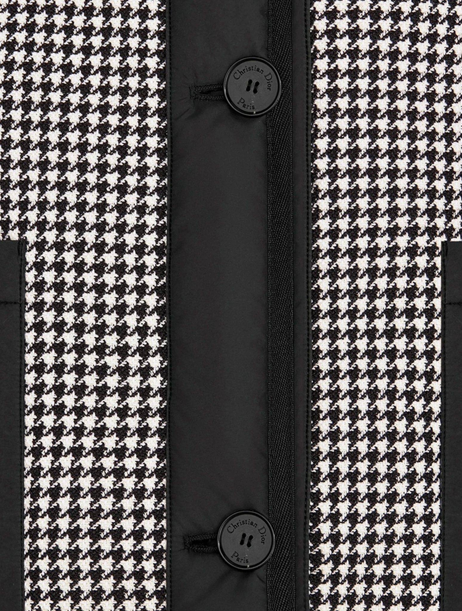 CABAN WITH MACROCANNAGE INSERTS - Image 6