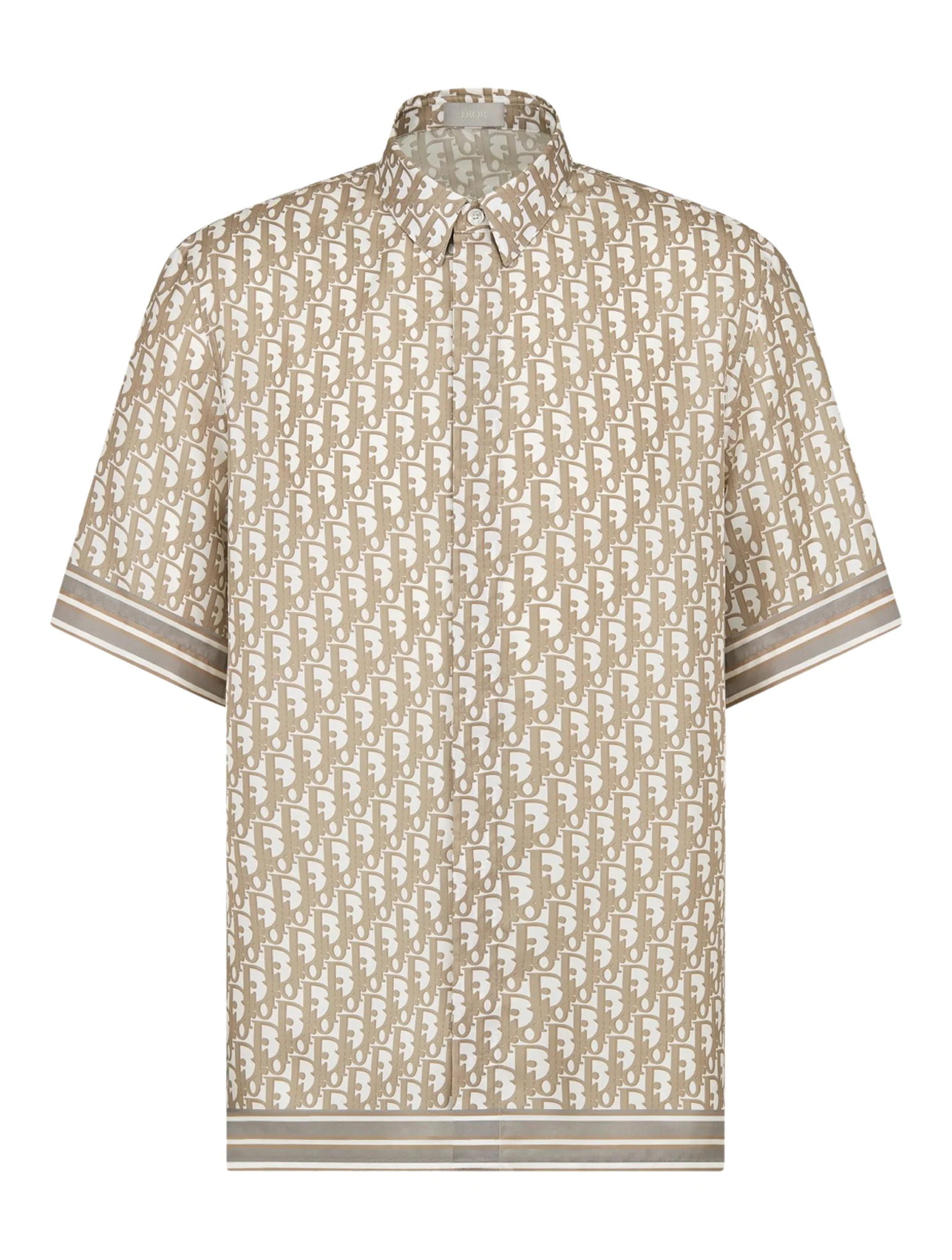 CAMICIA A MANICHE CORTE DIOR OBLIQUE