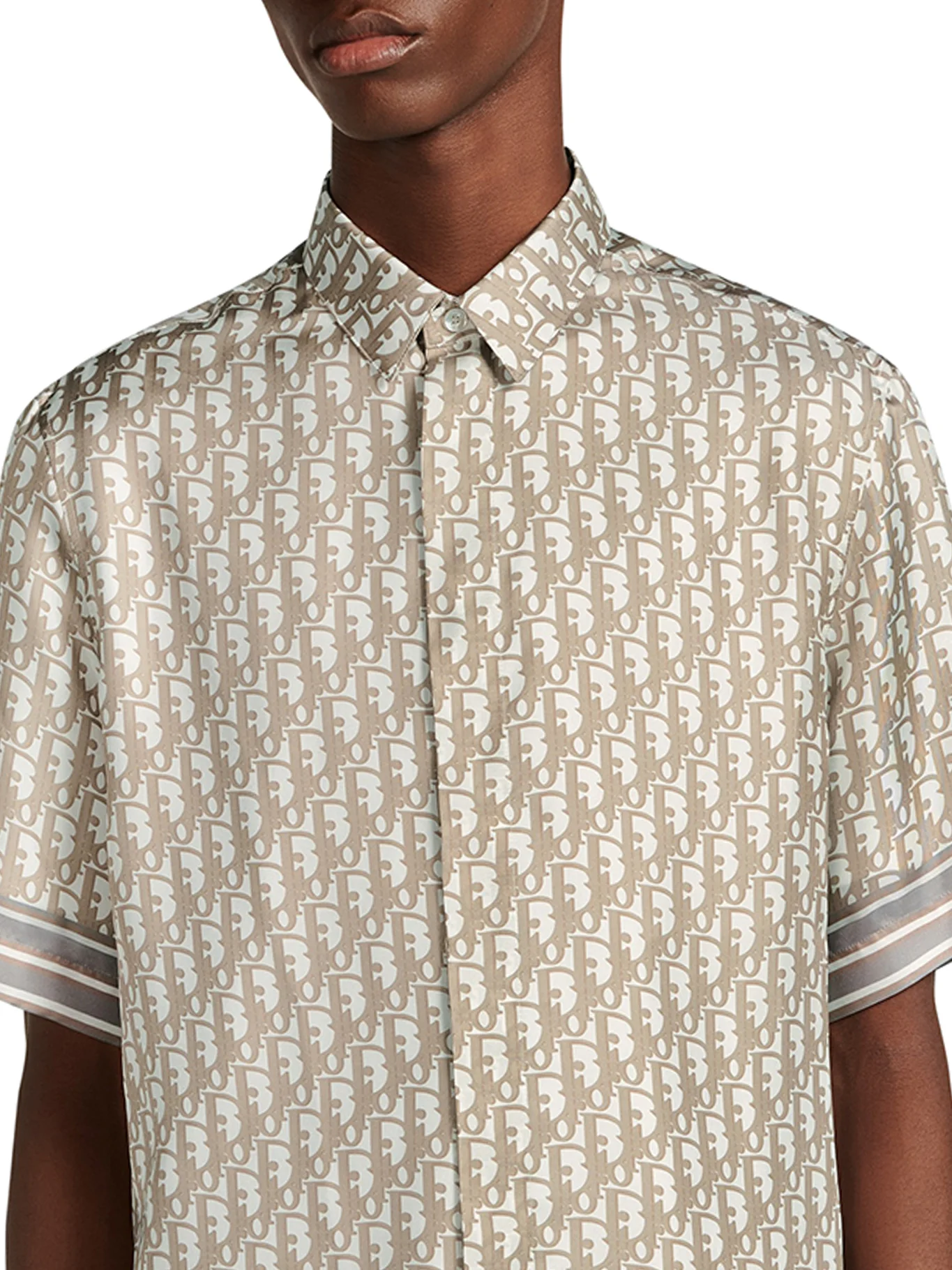 CAMICIA A MANICHE CORTE DIOR OBLIQUE - Image 5