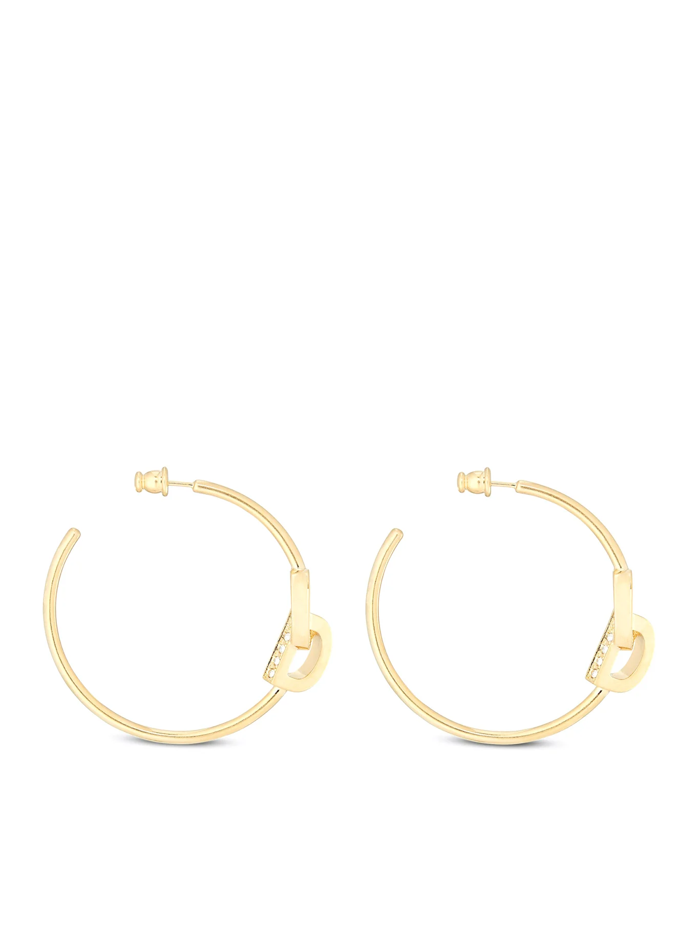 CD LOCK LARGE HOOPS - Image 2
