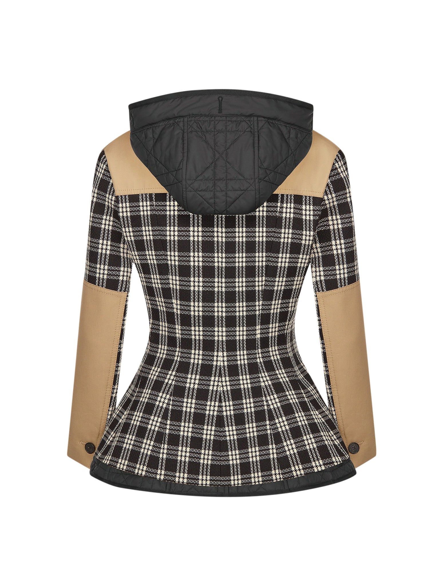 Check`n`Dior white and black wool - Image 5