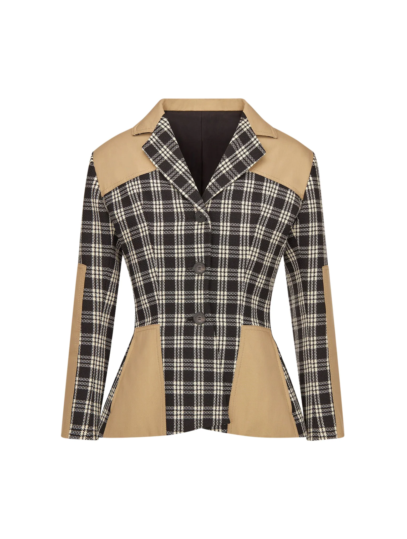 Check`n`Dior white and black wool - Image 6