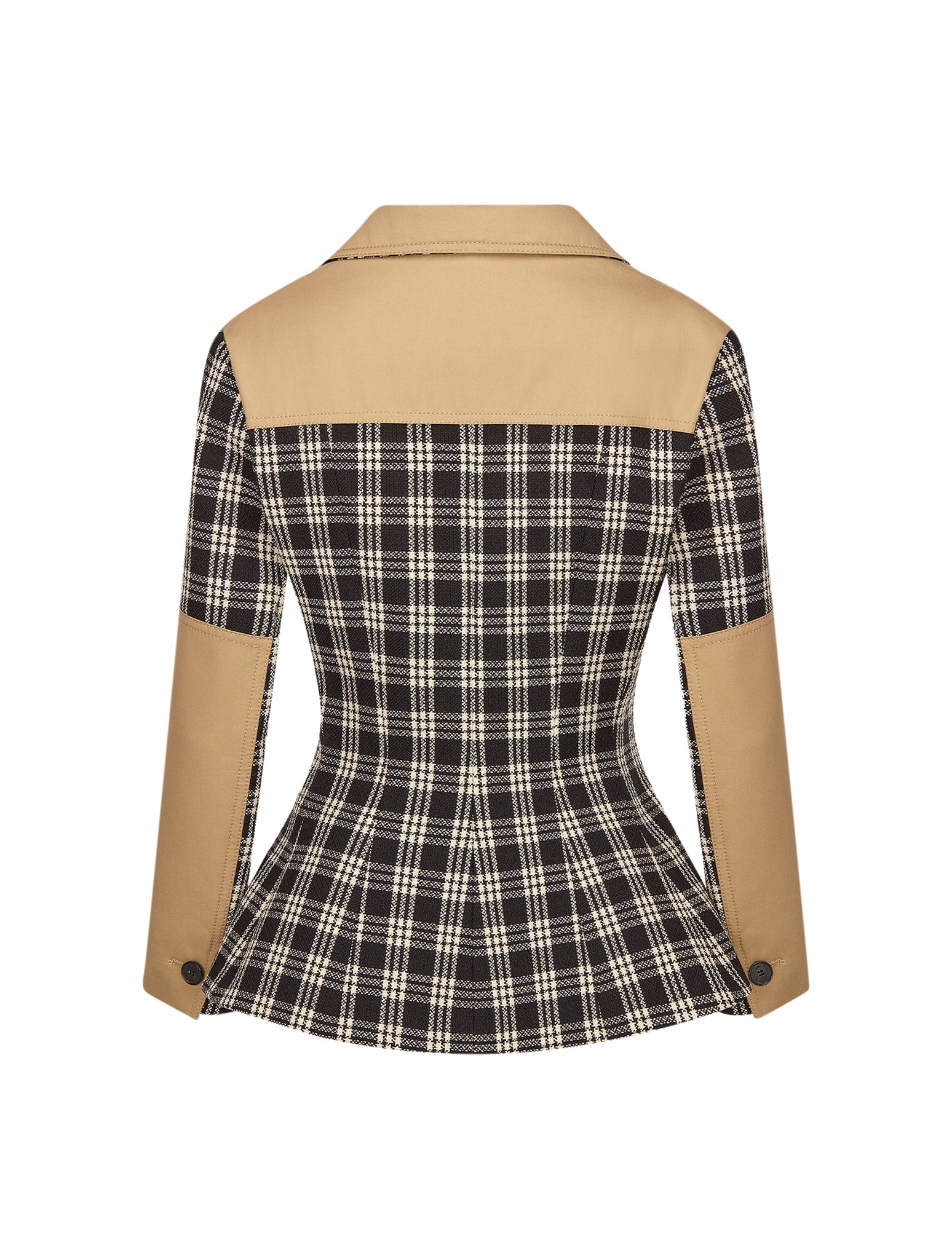 Check`n`Dior white and black wool - Image 8