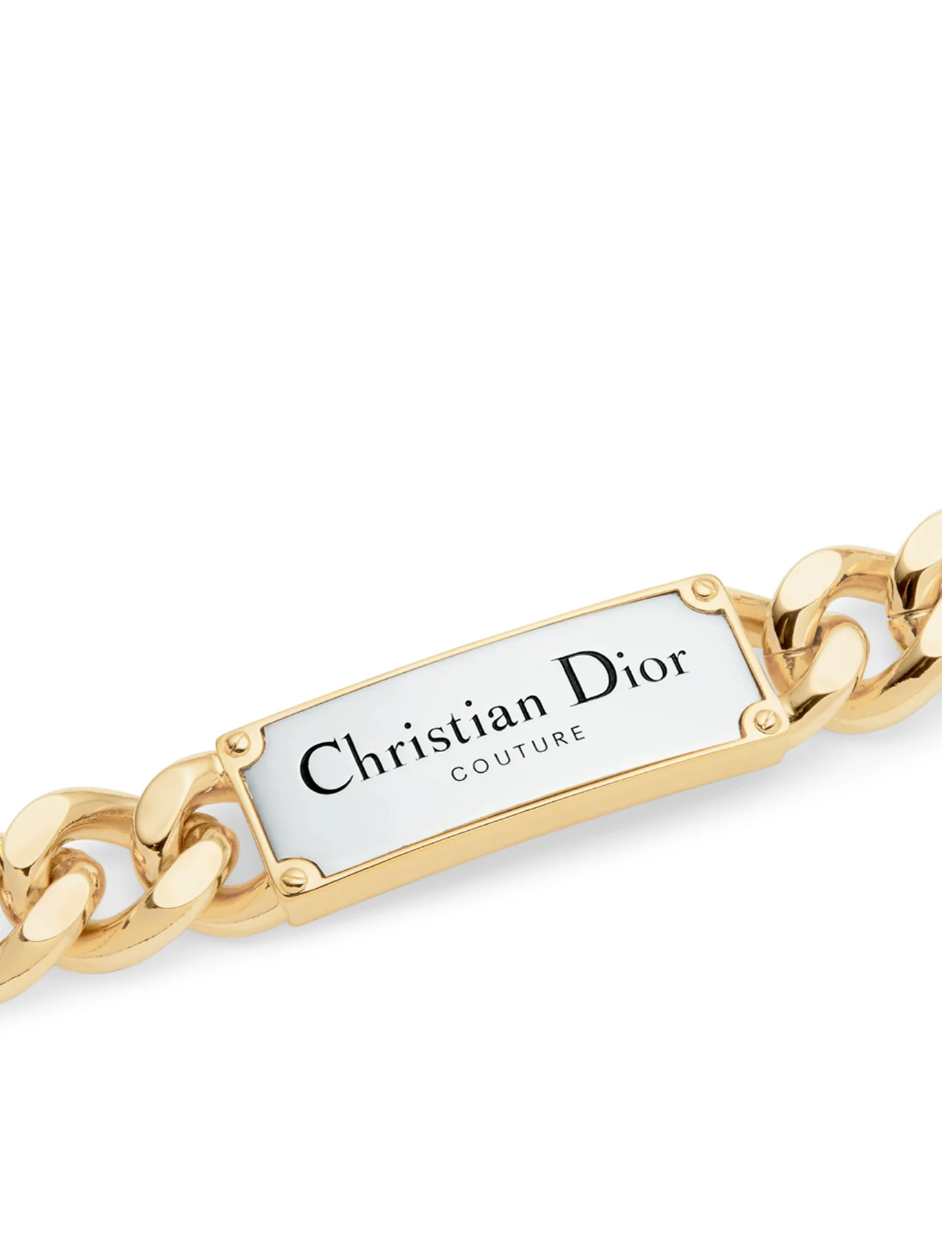 CHRISTIAN DIOR COUTURE KNIT NECKLACE - Image 4
