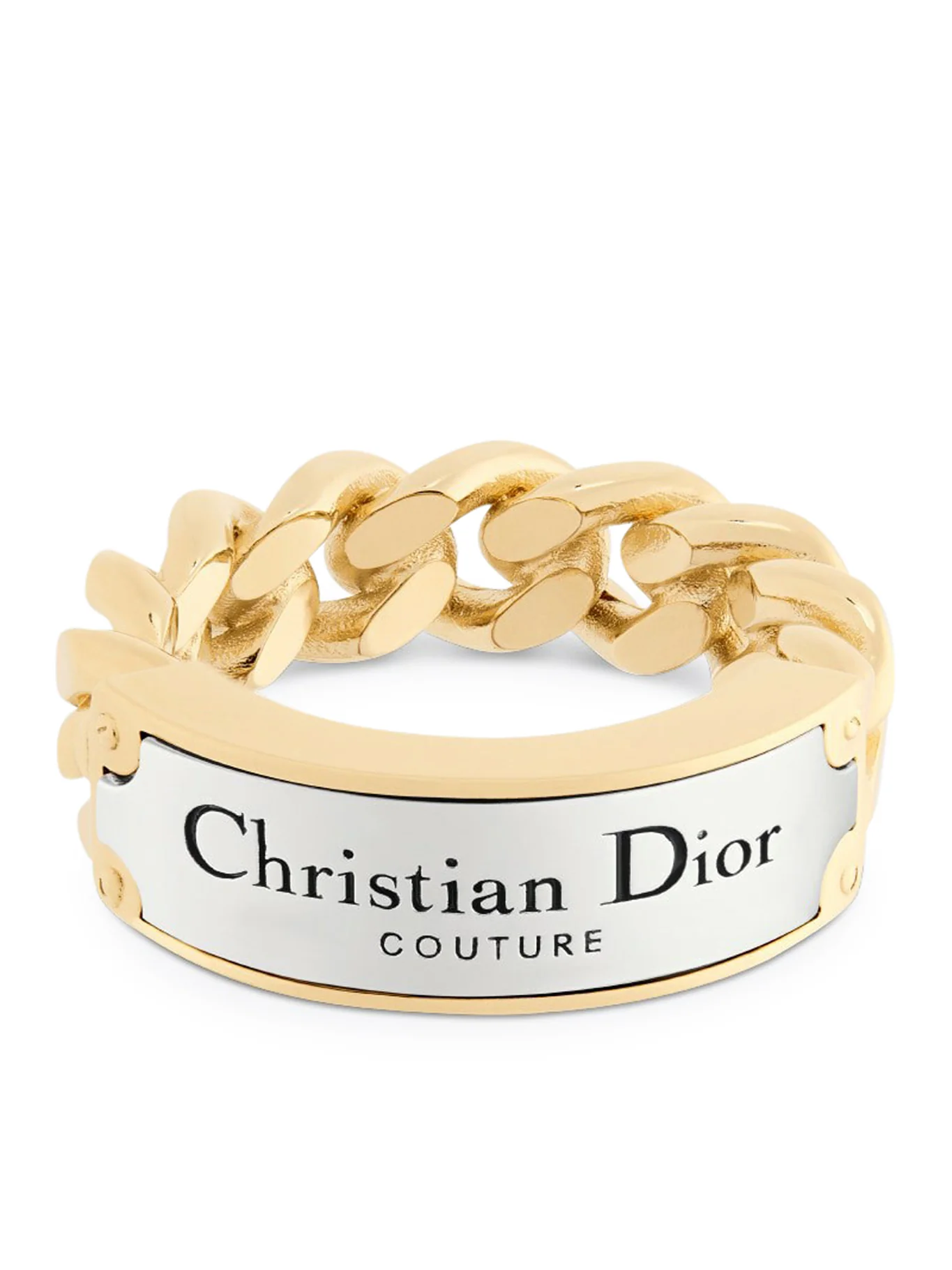CHRISTIAN DIOR COUTURE KNITTED RING