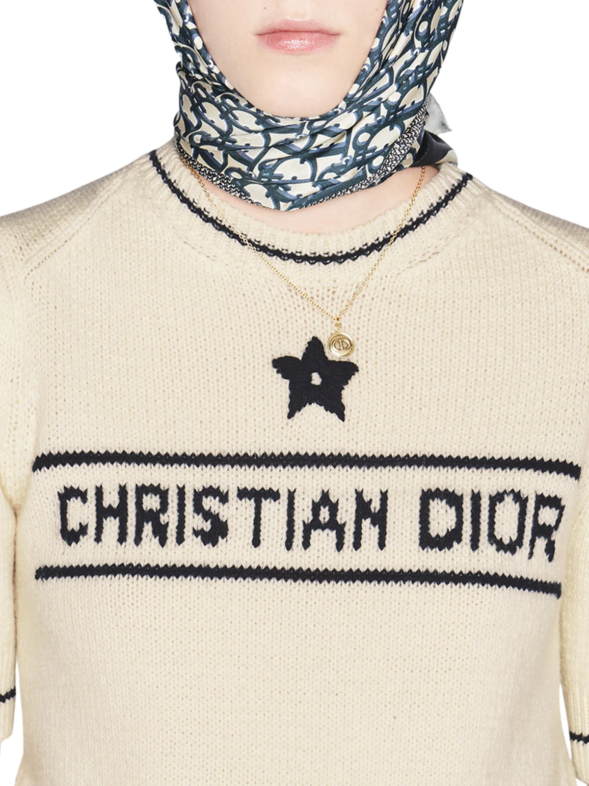 "CHRISTIAN DIOR" SHORT SLEEVE SWEATER - Image 4