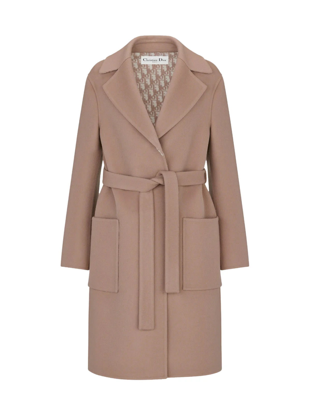 COAT WITH BELT
