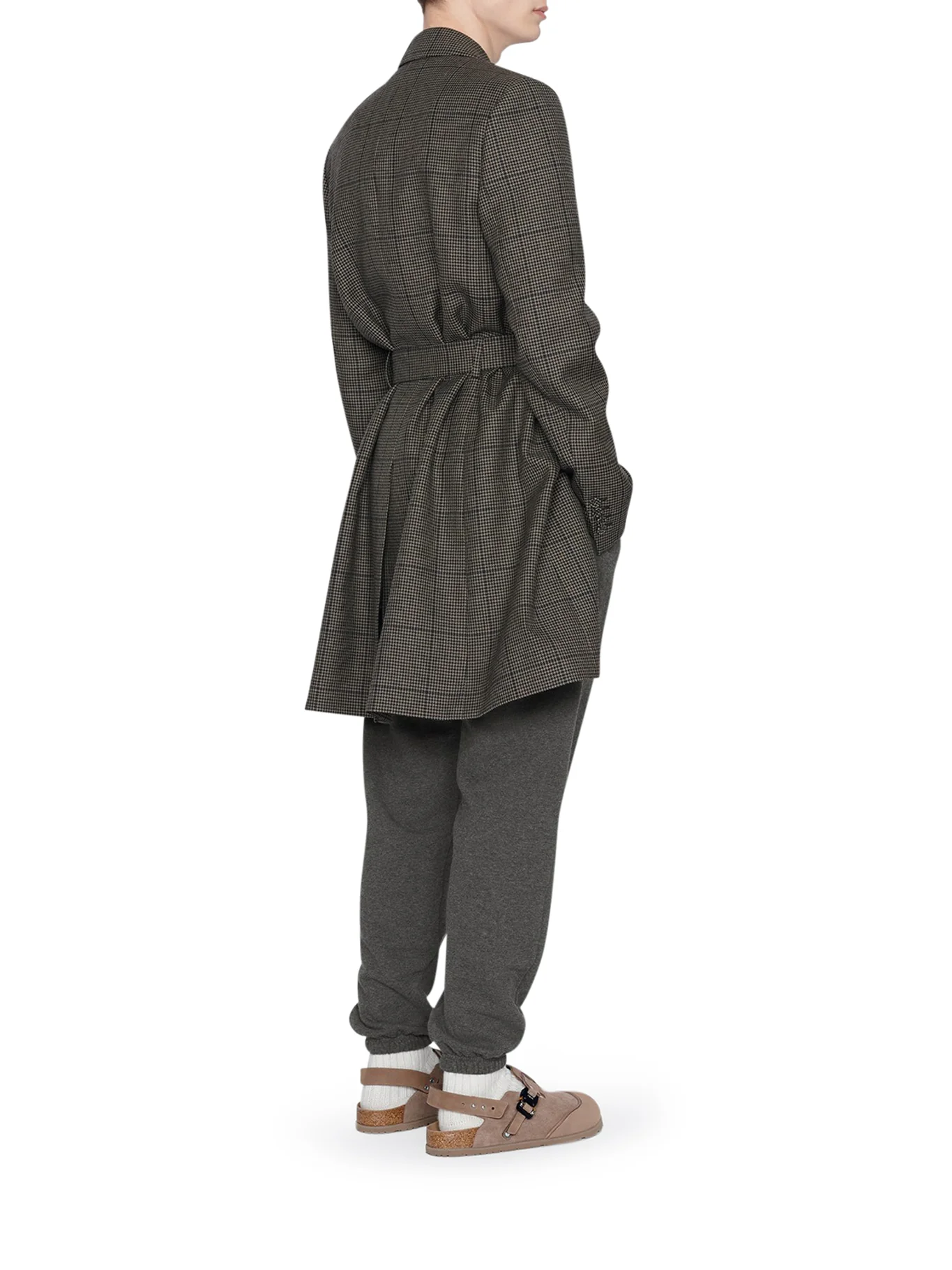 COAT WITH BELT WITH "CD" BUCKLE - Image 3