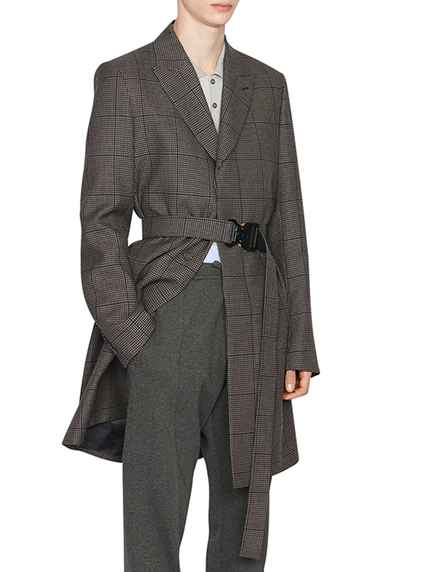 COAT WITH BELT WITH "CD" BUCKLE - Image 4