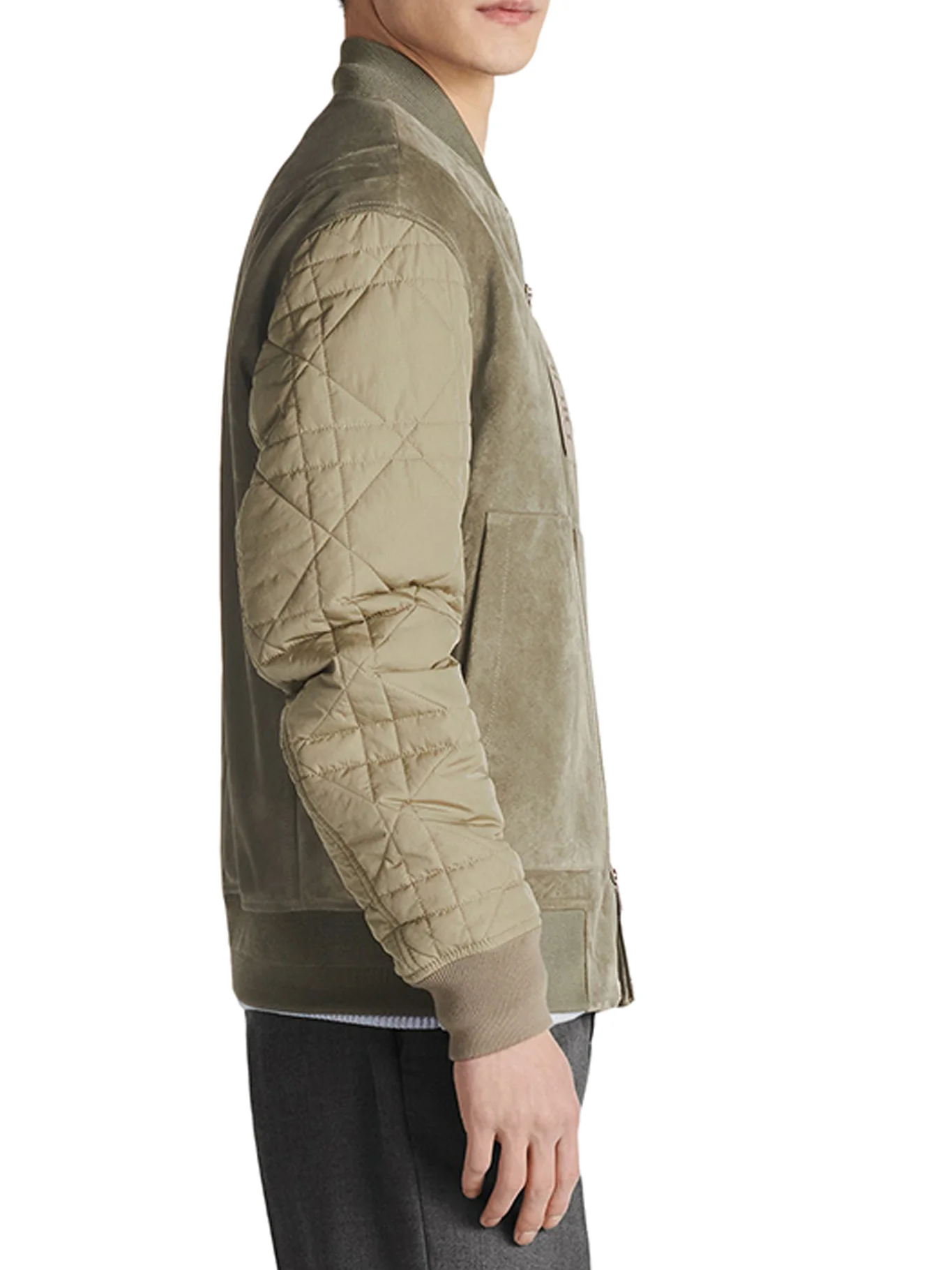 COLLEGE STYLE ZIPPERED JACKET - Image 3