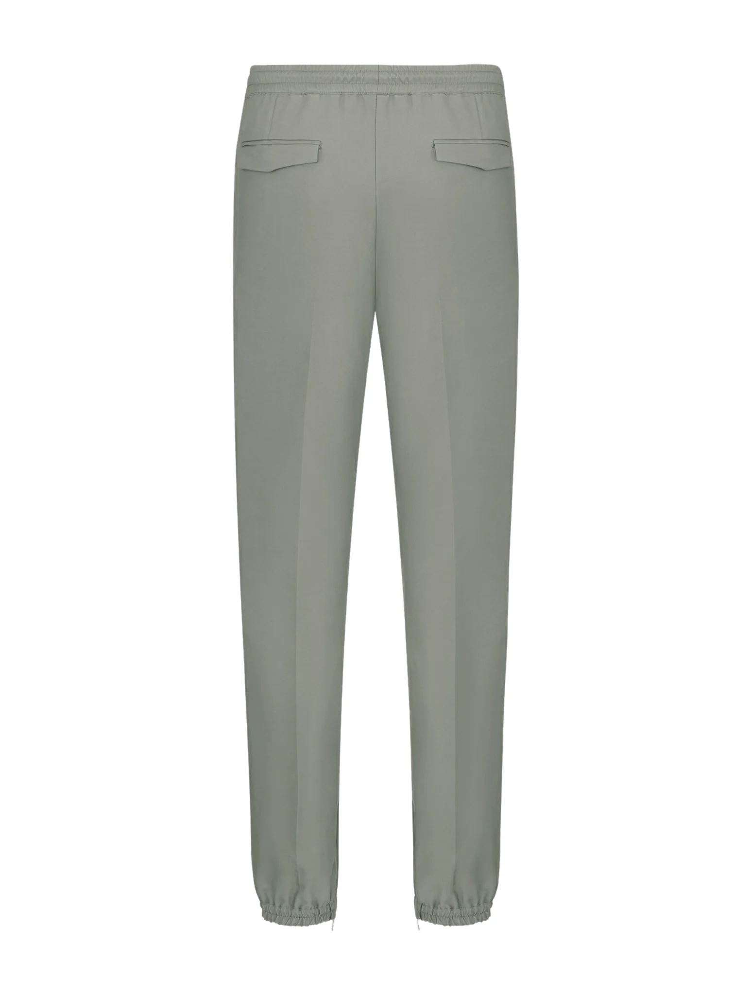 Cotton blend sports trousers - Image 2