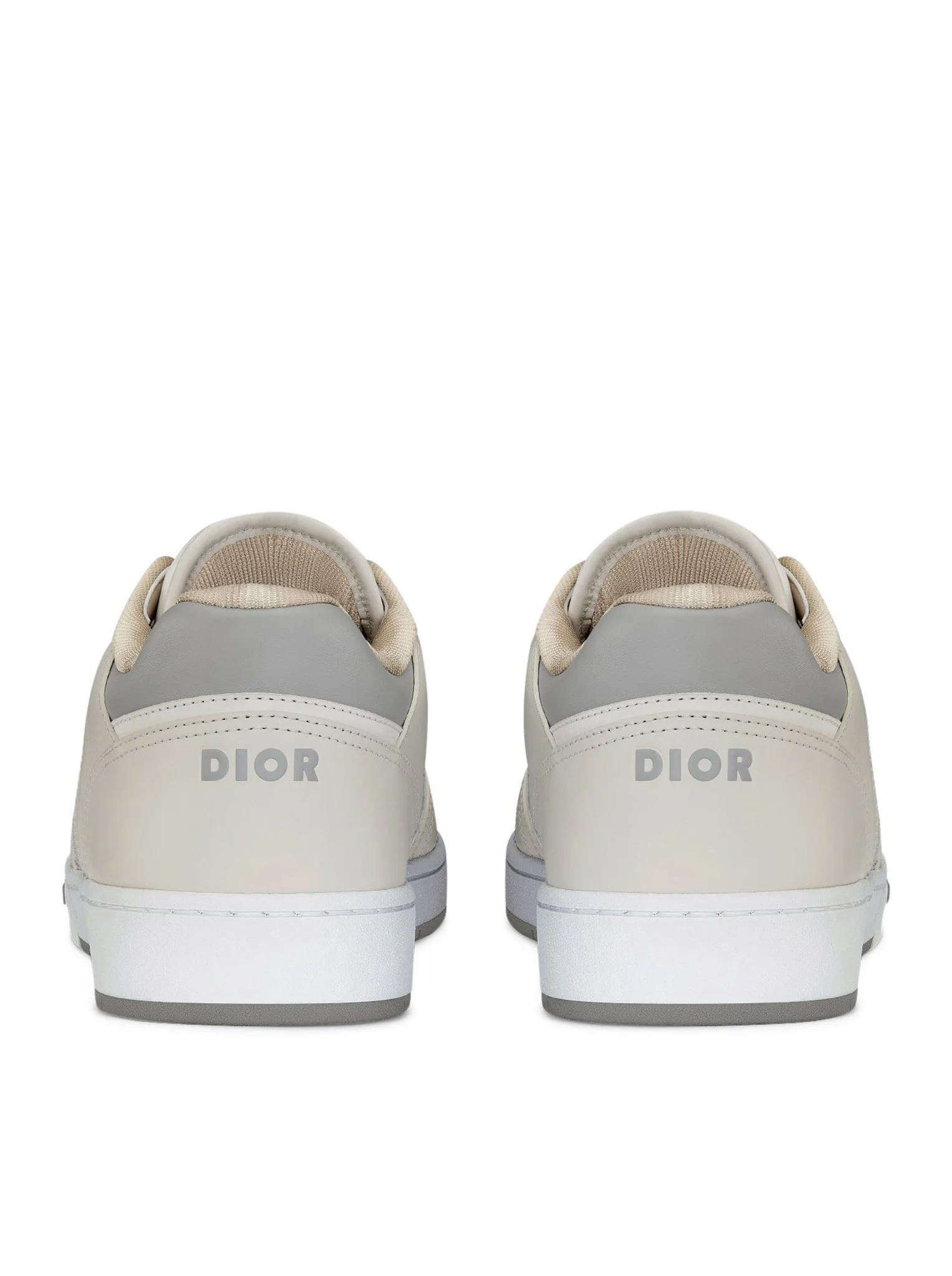 Cream and white smooth calfskin with beige and black Dior Oblique jacquard - Image 5