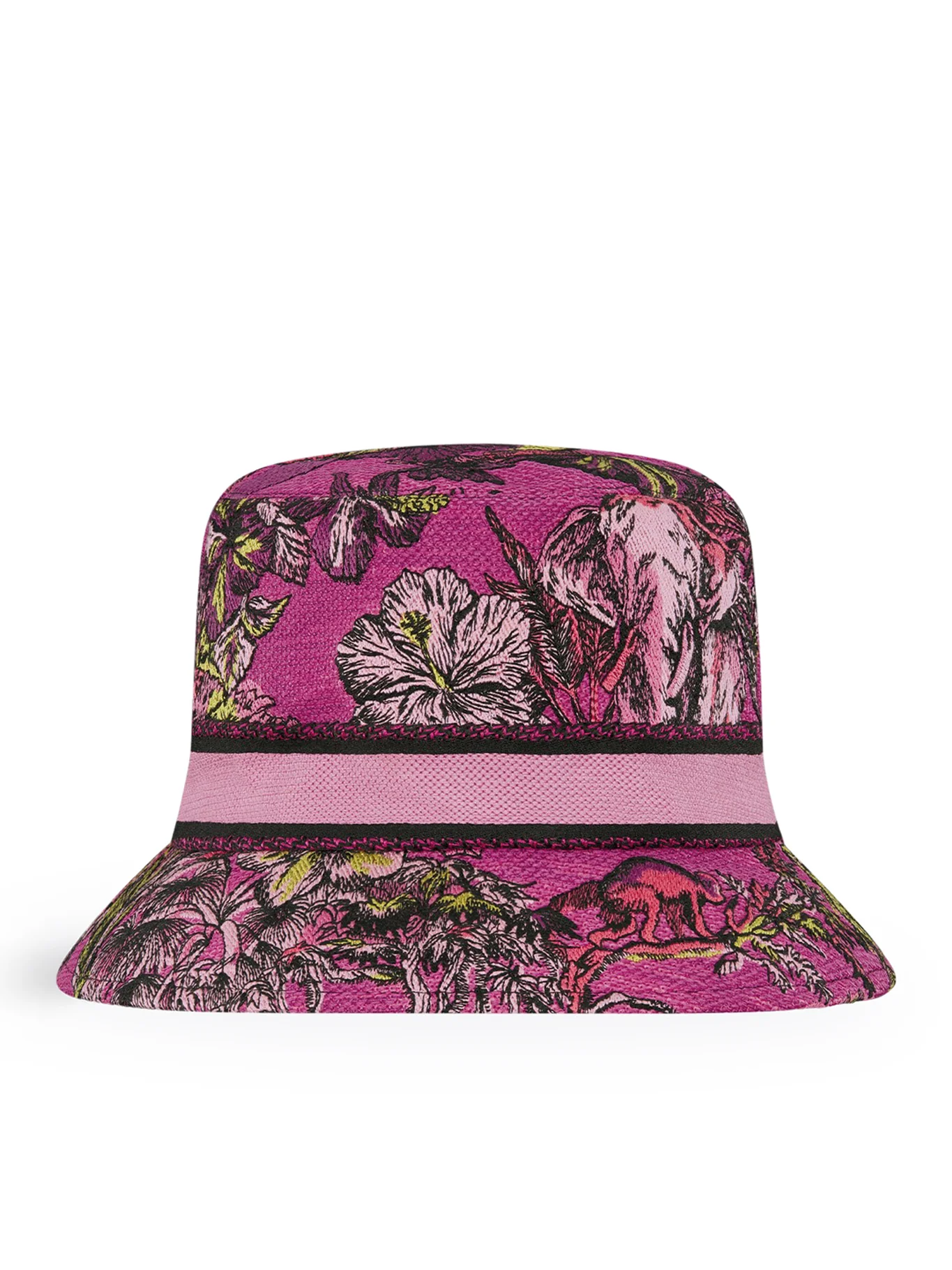 D-BOBBY TOILE DE JOUY VOYAGE FISHERMAN`S HAT WITH NARROW BRIM - Image 4