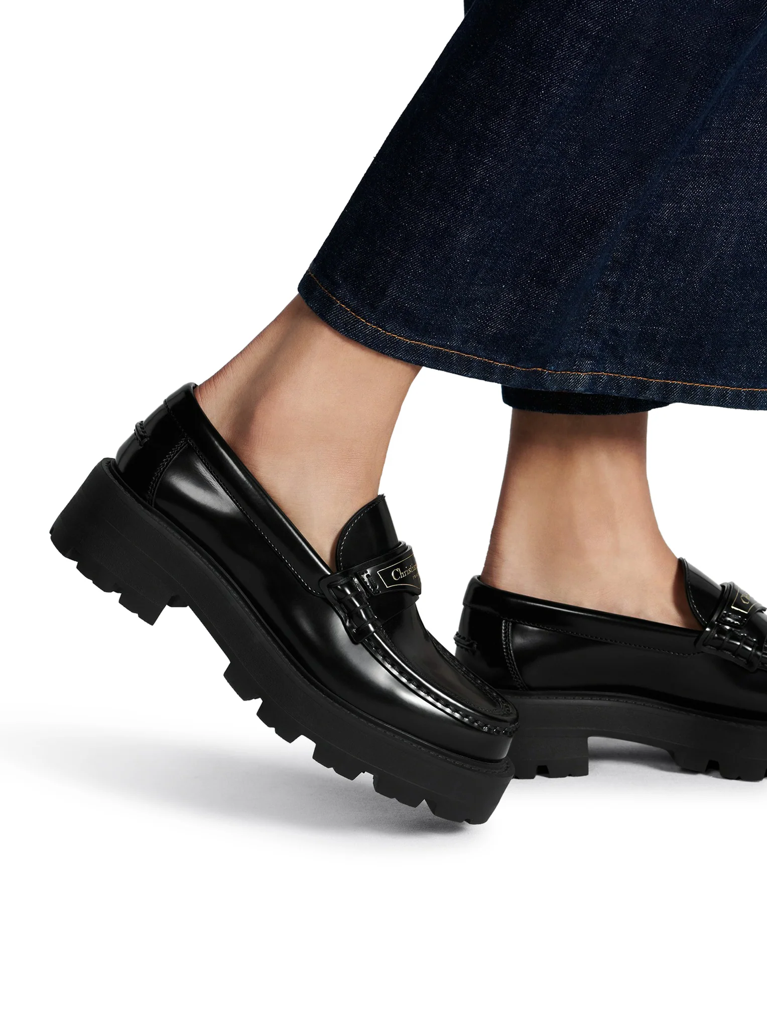 DIOR BOY PLATFORM LOAFERS - Image 2