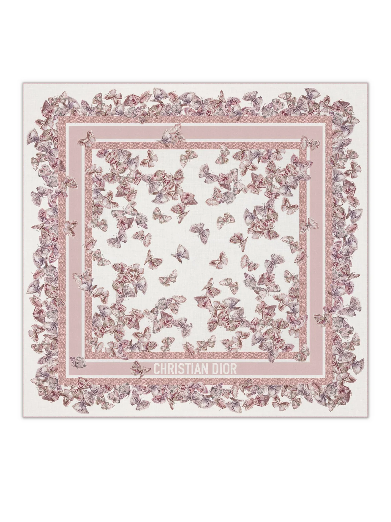 Dior Camo Bow Tie Shawl