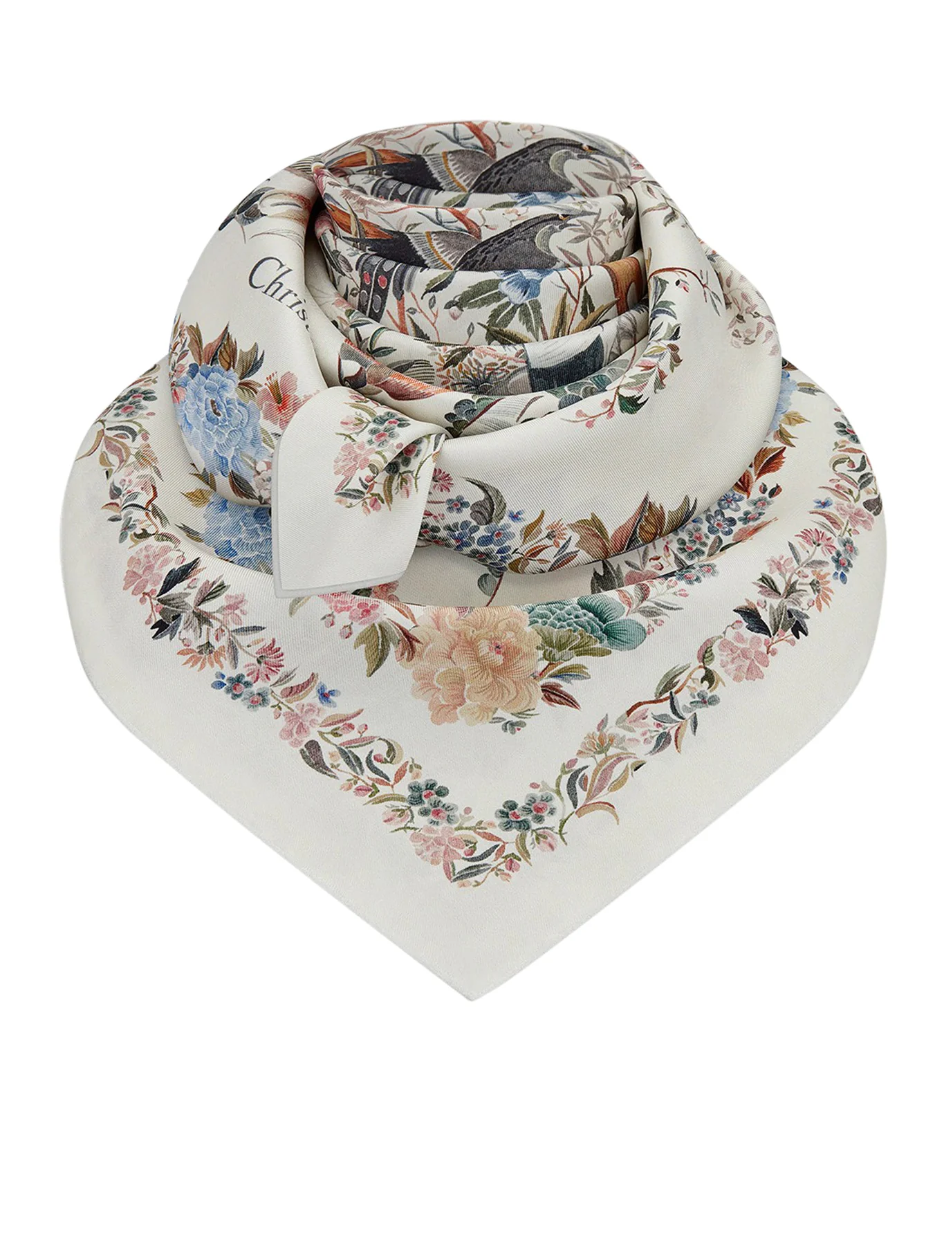 DIOR JARDIN D`HIVER SQUARE SCARF - Image 2