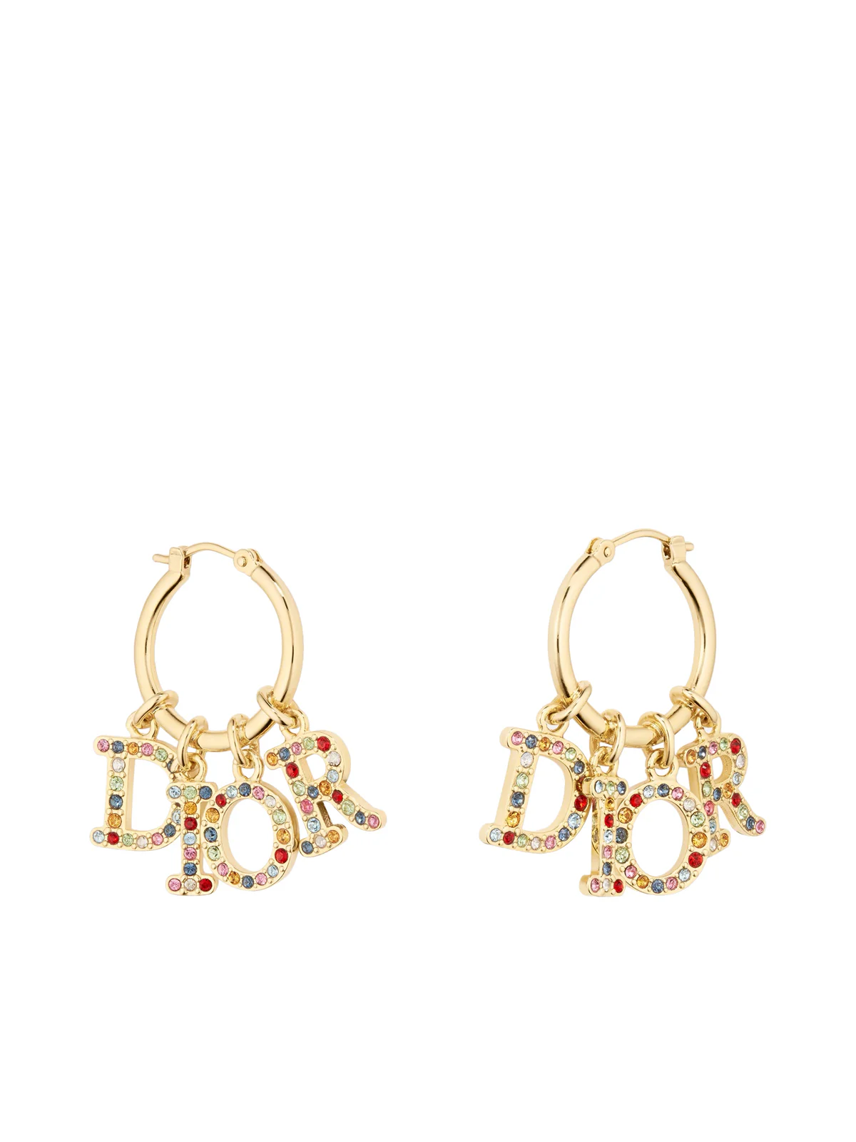 DIOR LETTERS EARRINGS