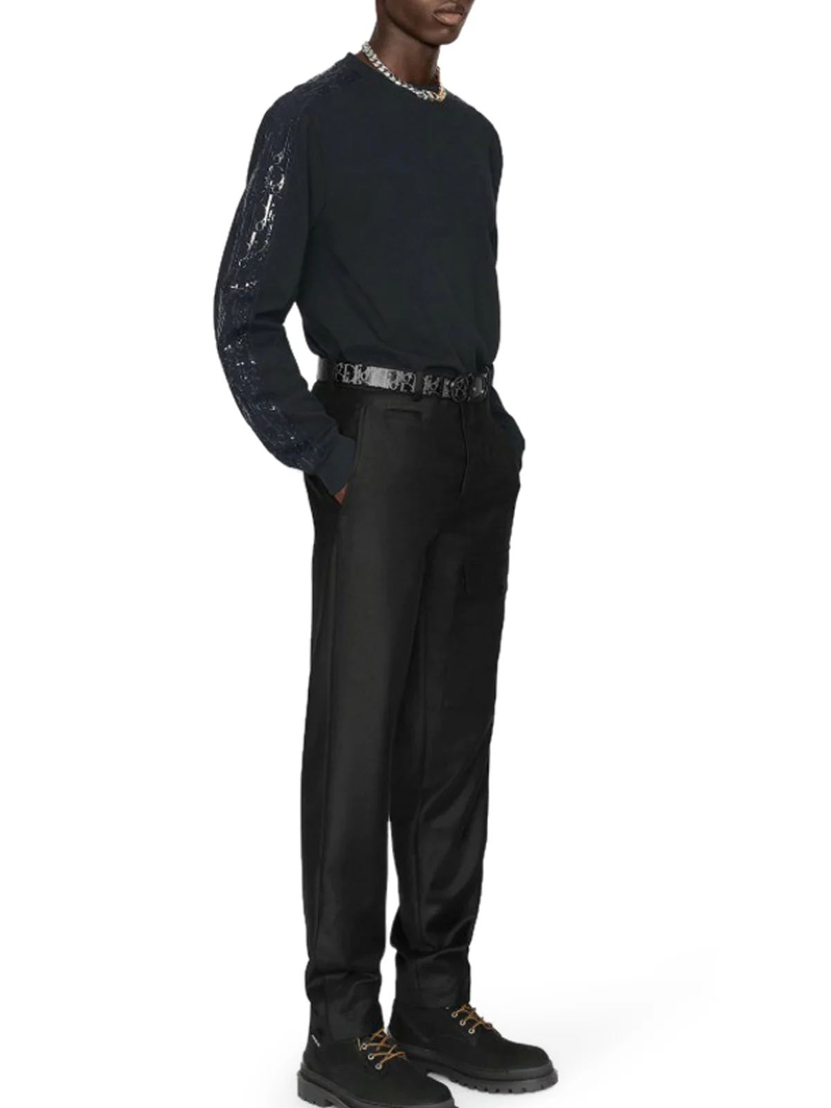 dior Oblique Band Oversized Sweatshirt