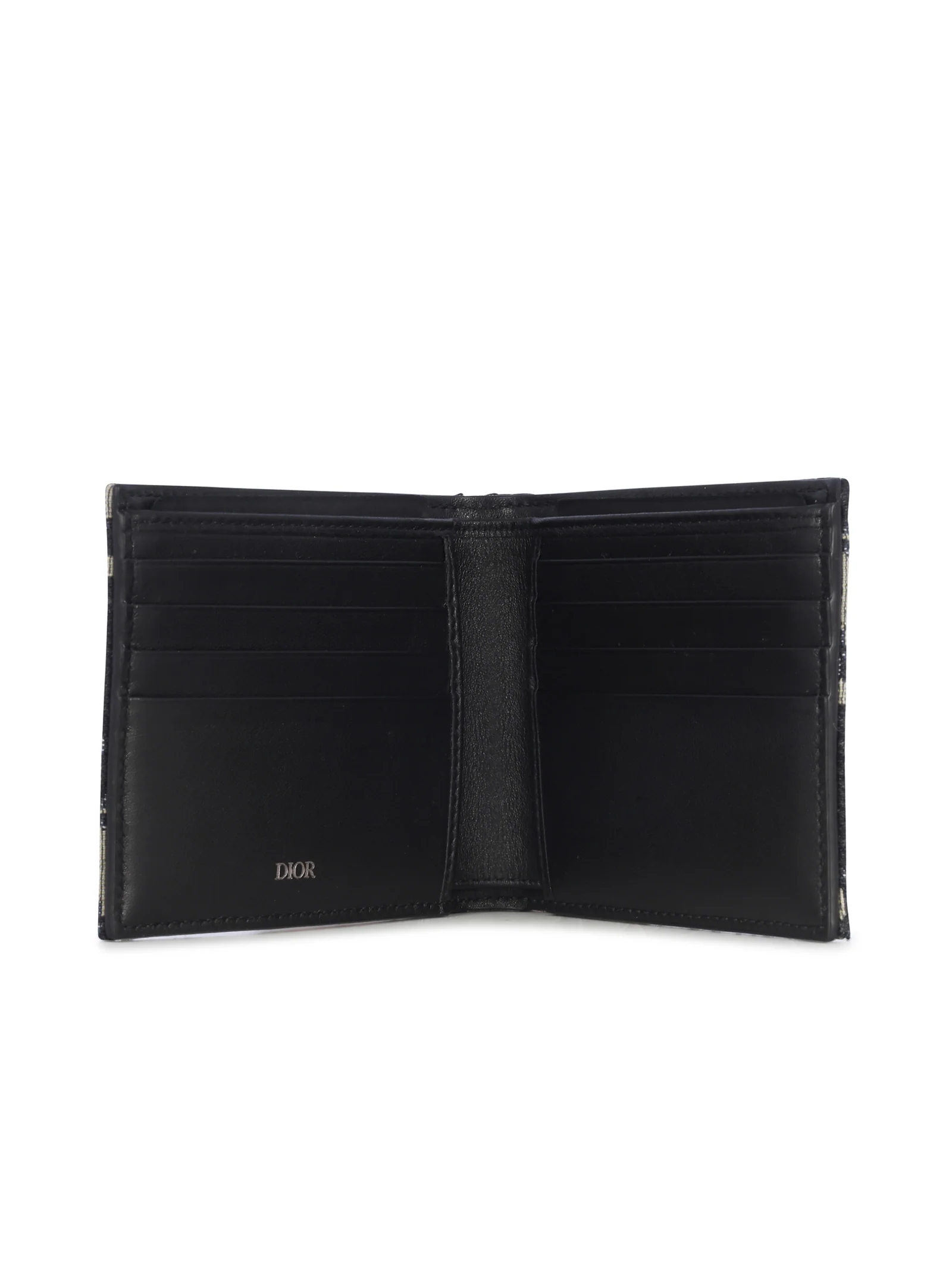 Dior oblique jacquard compact wallet - Image 5