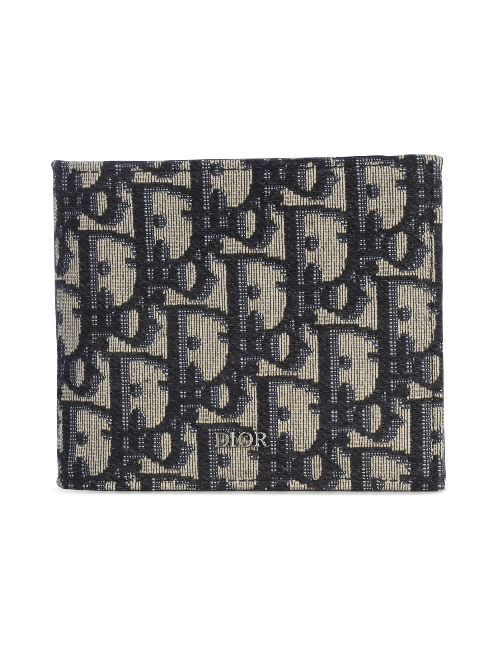 Dior oblique jacquard compact wallet - Image 6